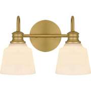Quoizel - HIN8614AB - Two Light Bath - Hinton - Aged Brass