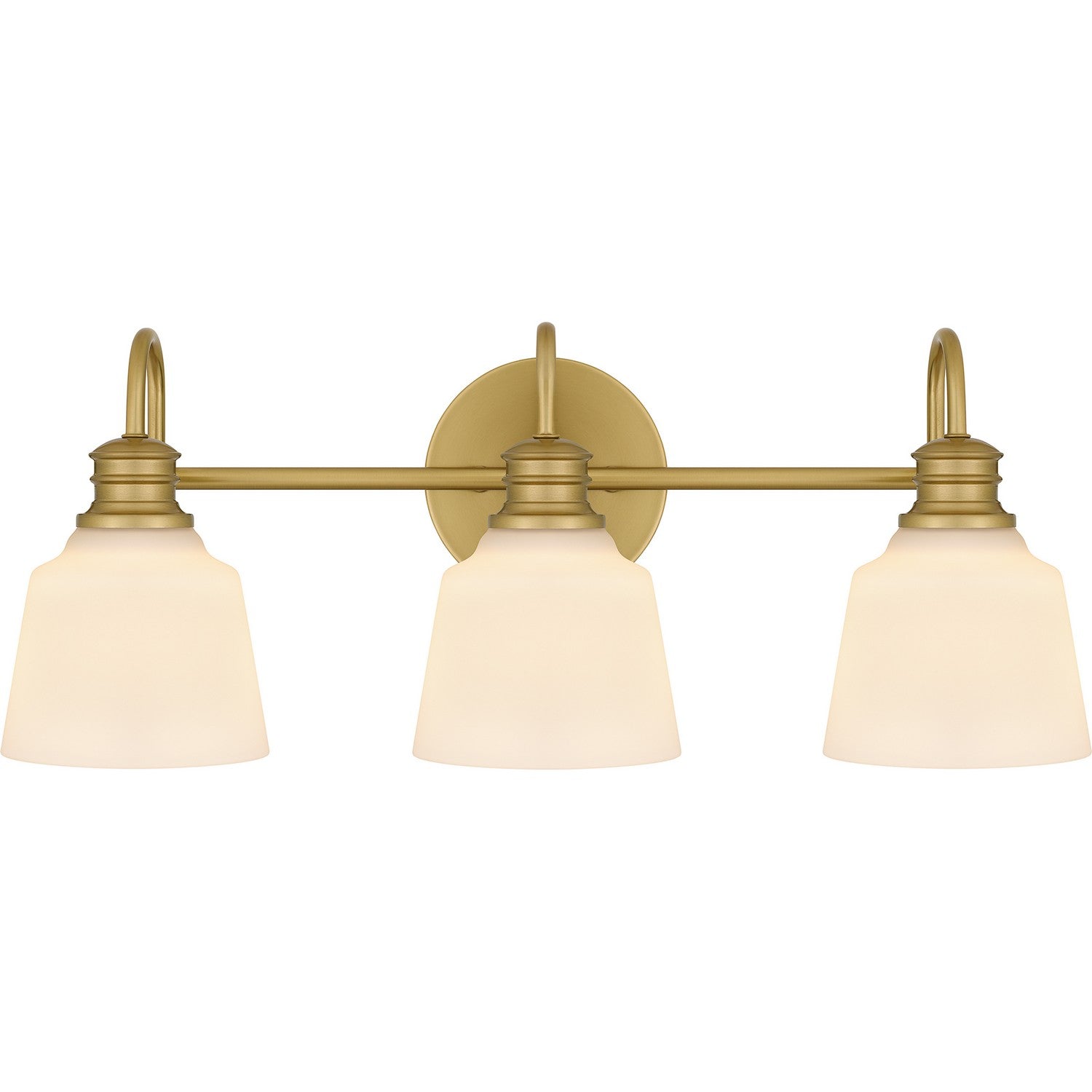 Quoizel - HIN8622AB - Three Light Bath - Hinton - Aged Brass