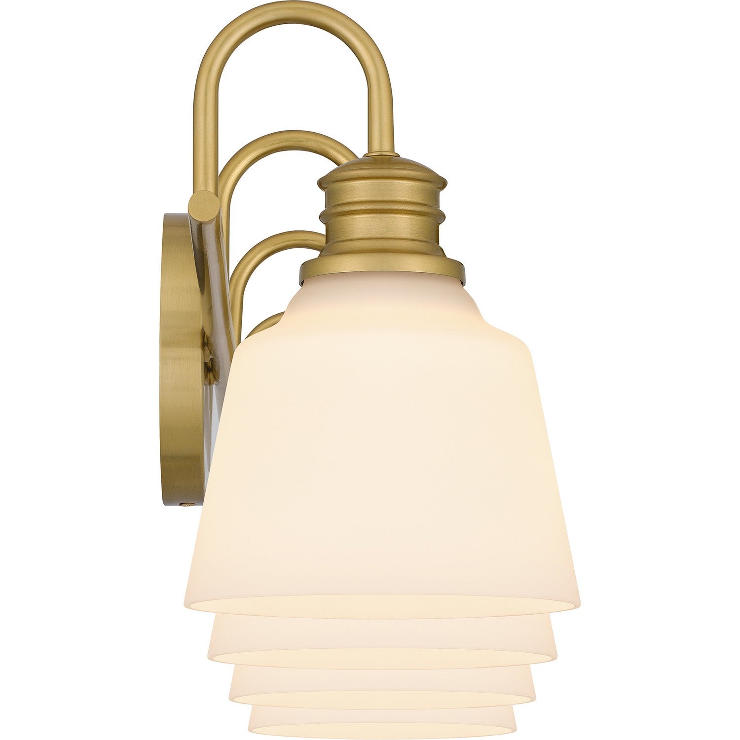 Quoizel - HIN8630AB - Four Light Bath - Hinton - Aged Brass