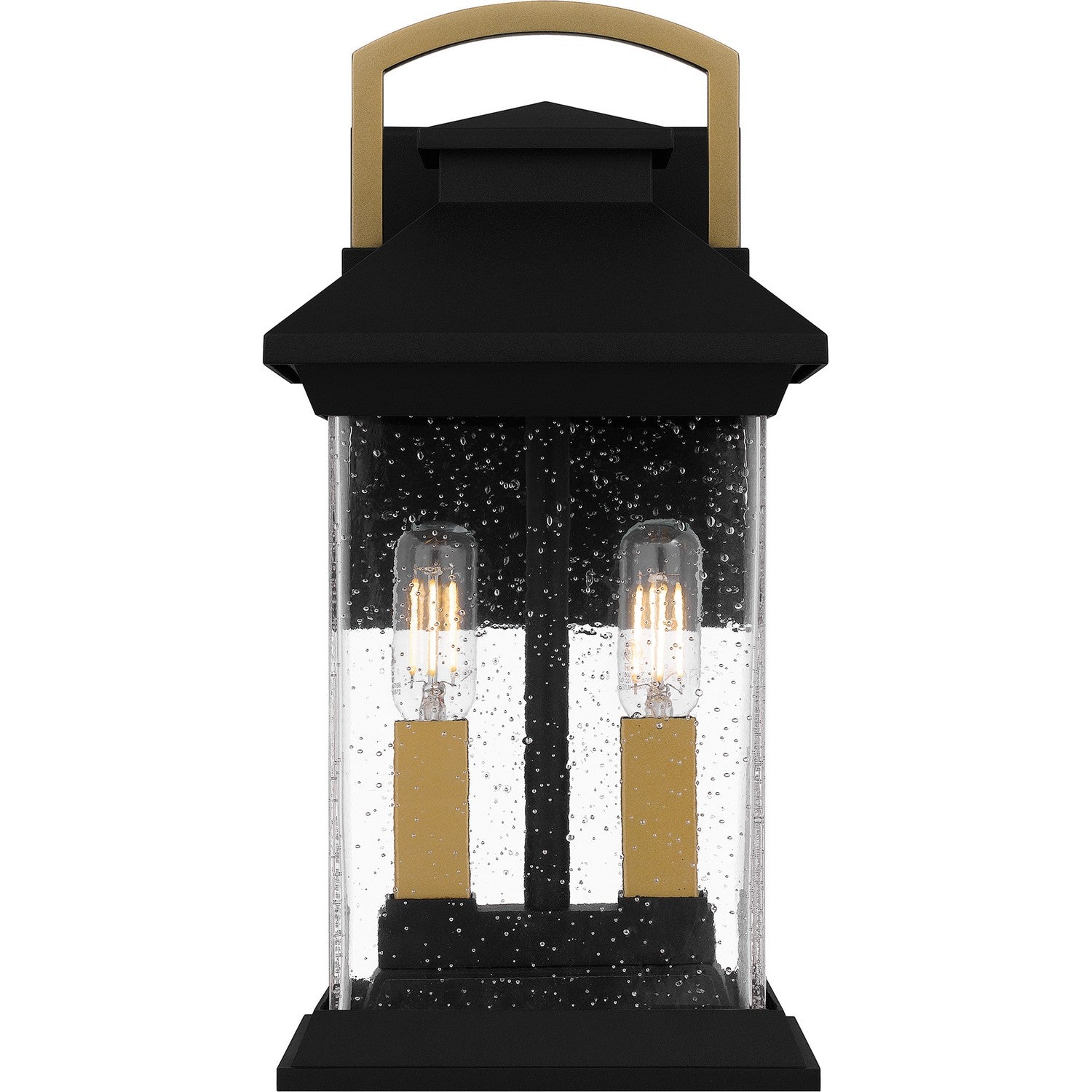 Quoizel - HND8206EK - Two Light Outdoor Wall Mount - Henderson - Earth Black