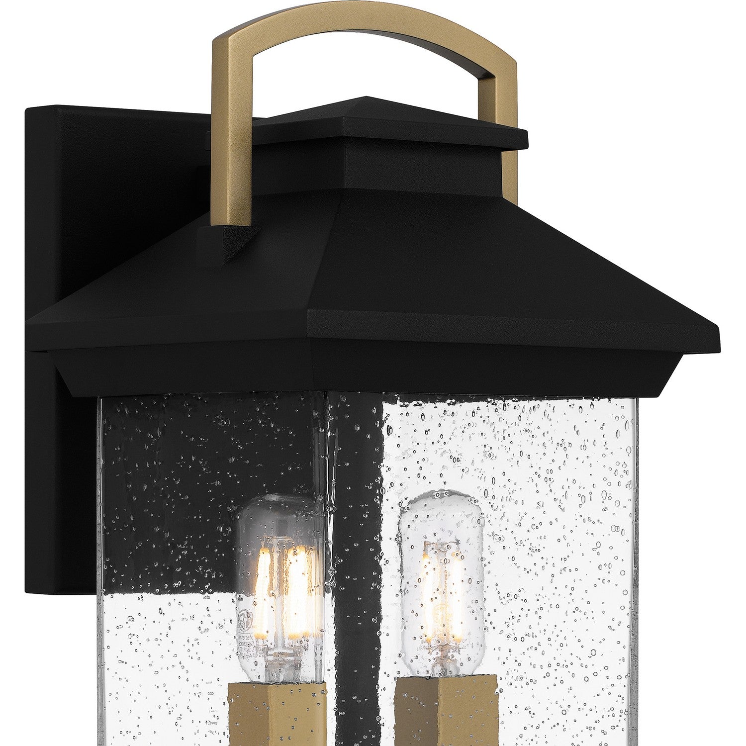 Quoizel - HND8206EK - Two Light Outdoor Wall Mount - Henderson - Earth Black