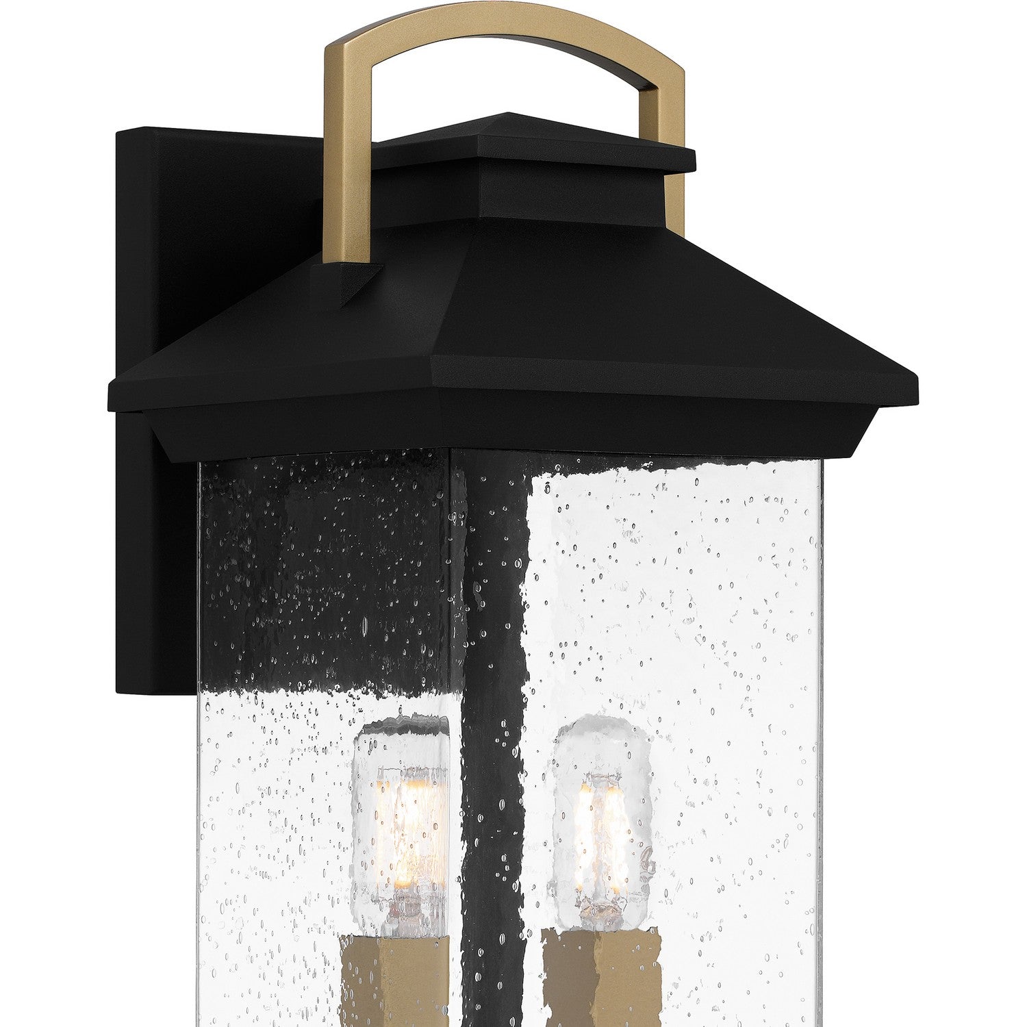Quoizel - HND8306EK - Two Light Outdoor Wall Mount - Henderson - Earth Black