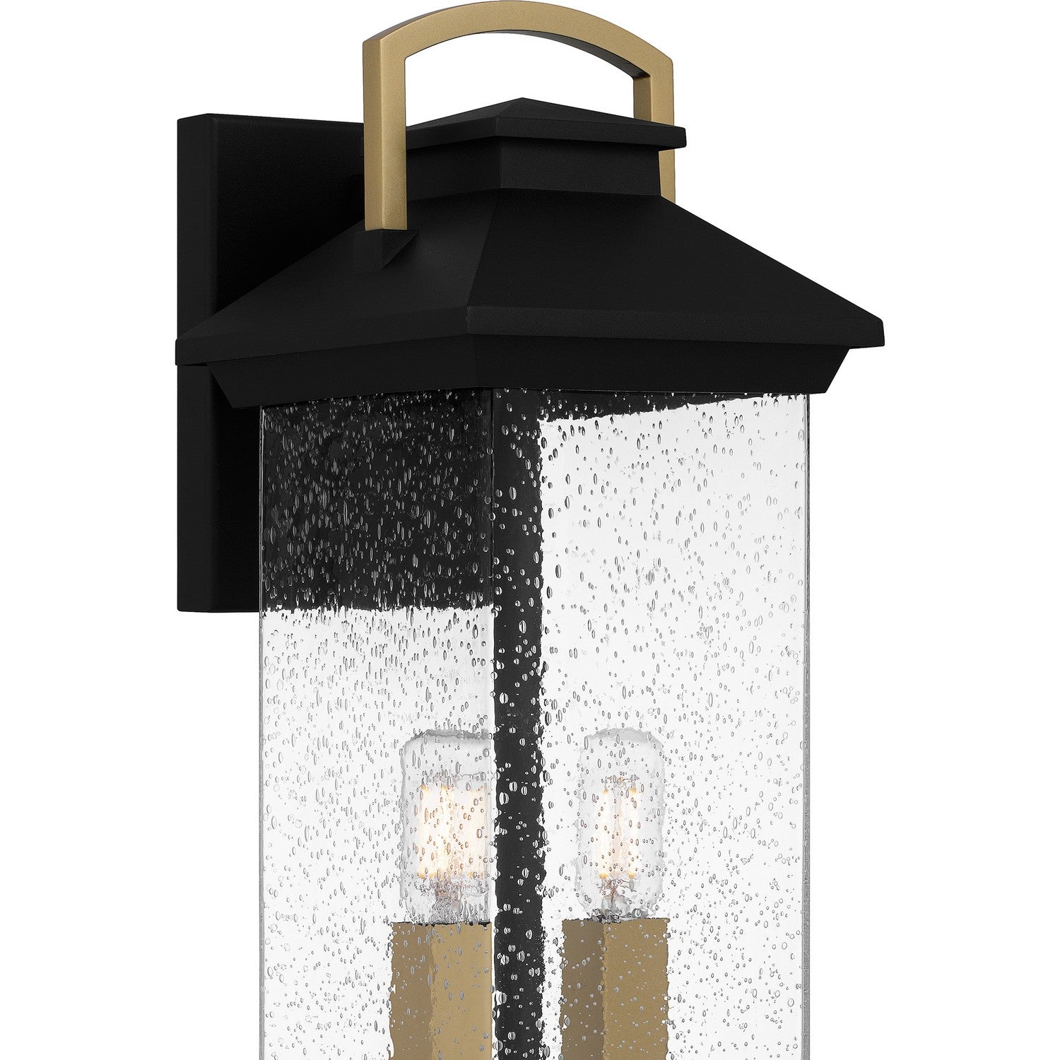 Quoizel - HND8406EK - Two Light Outdoor Wall Mount - Henderson - Earth Black
