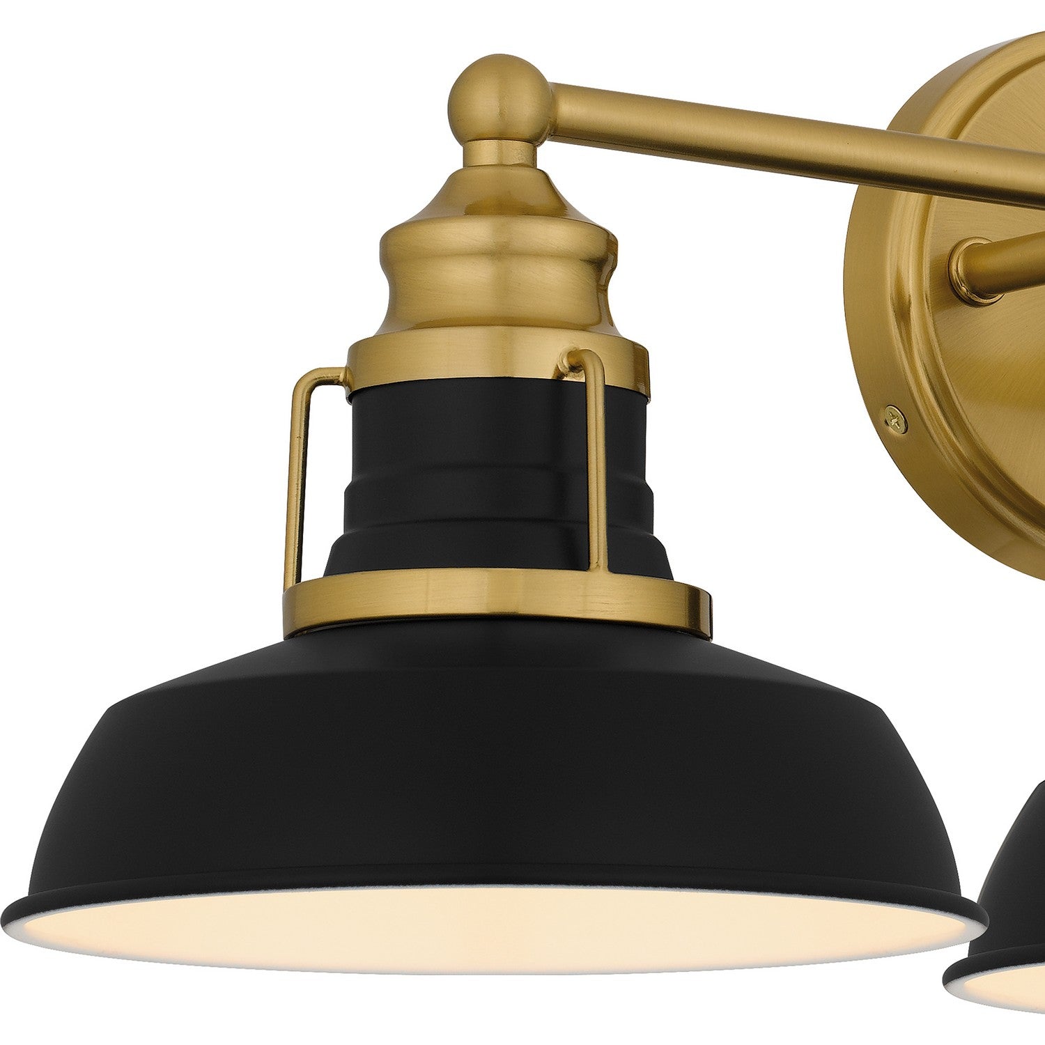 Quoizel - HUX8625AB - Three Light Bath - Huxley - Aged Brass