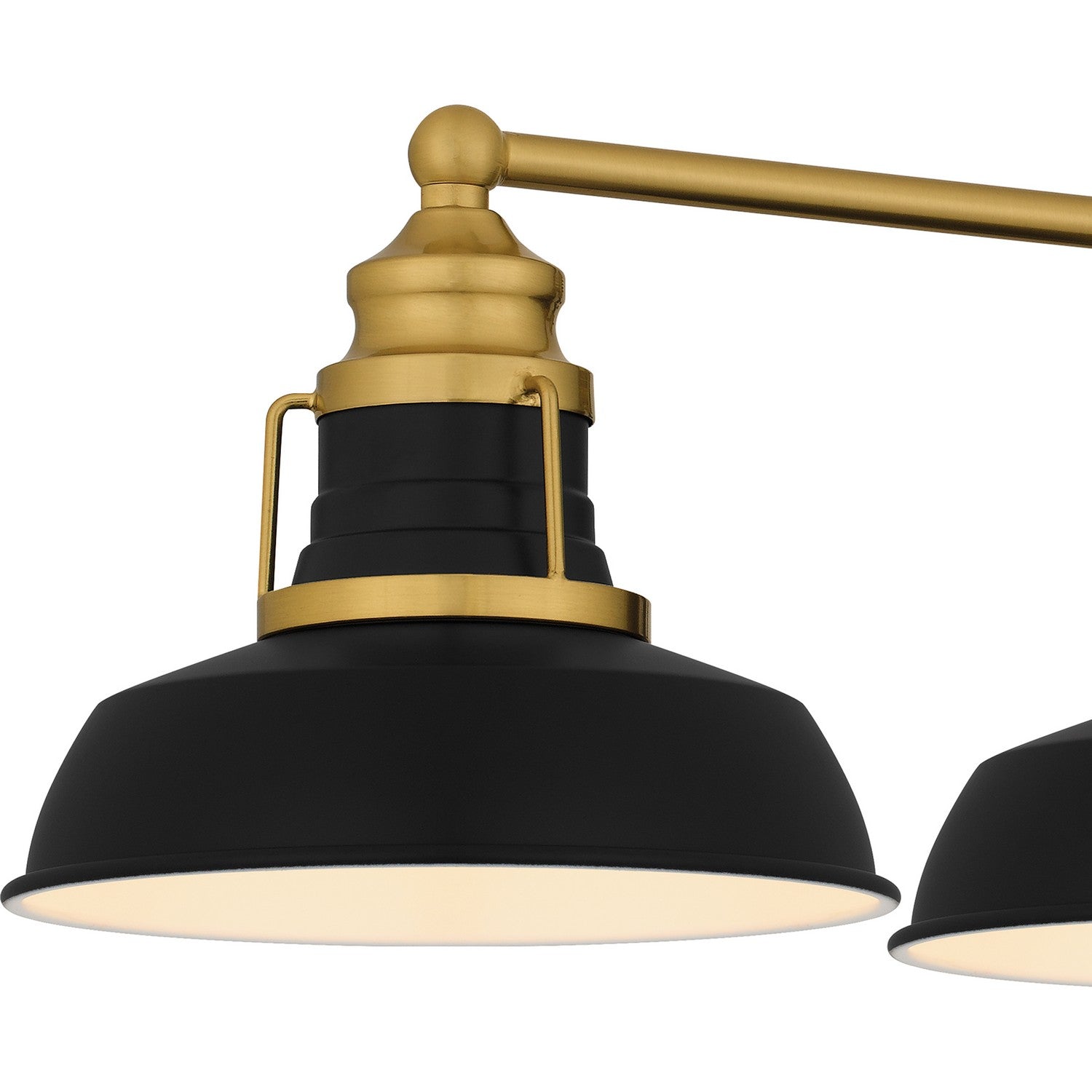 Quoizel - HUX8634AB - Four Light Bath - Huxley - Aged Brass