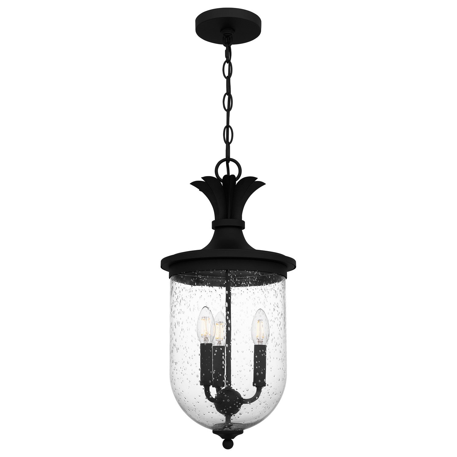 Quoizel - HVN1510EK - Three Light Pendant - Havana - Earth Black