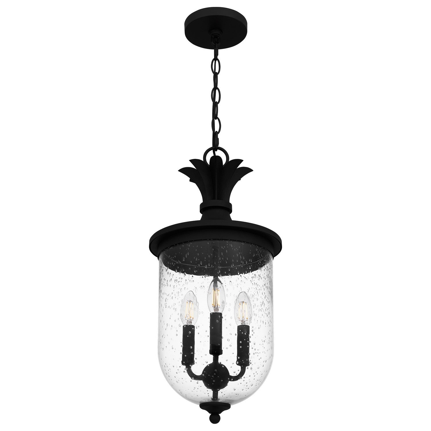 Quoizel - HVN1510EK - Three Light Pendant - Havana - Earth Black