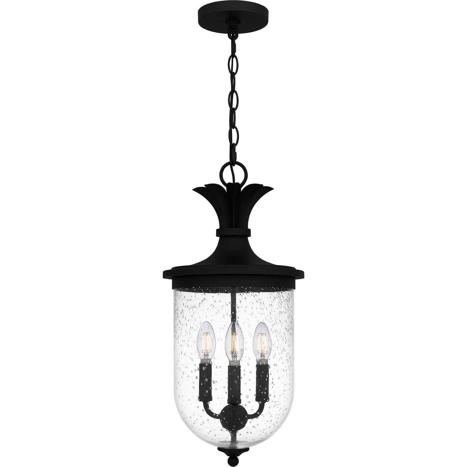 Quoizel - HVN1510EK - Three Light Pendant - Havana - Earth Black