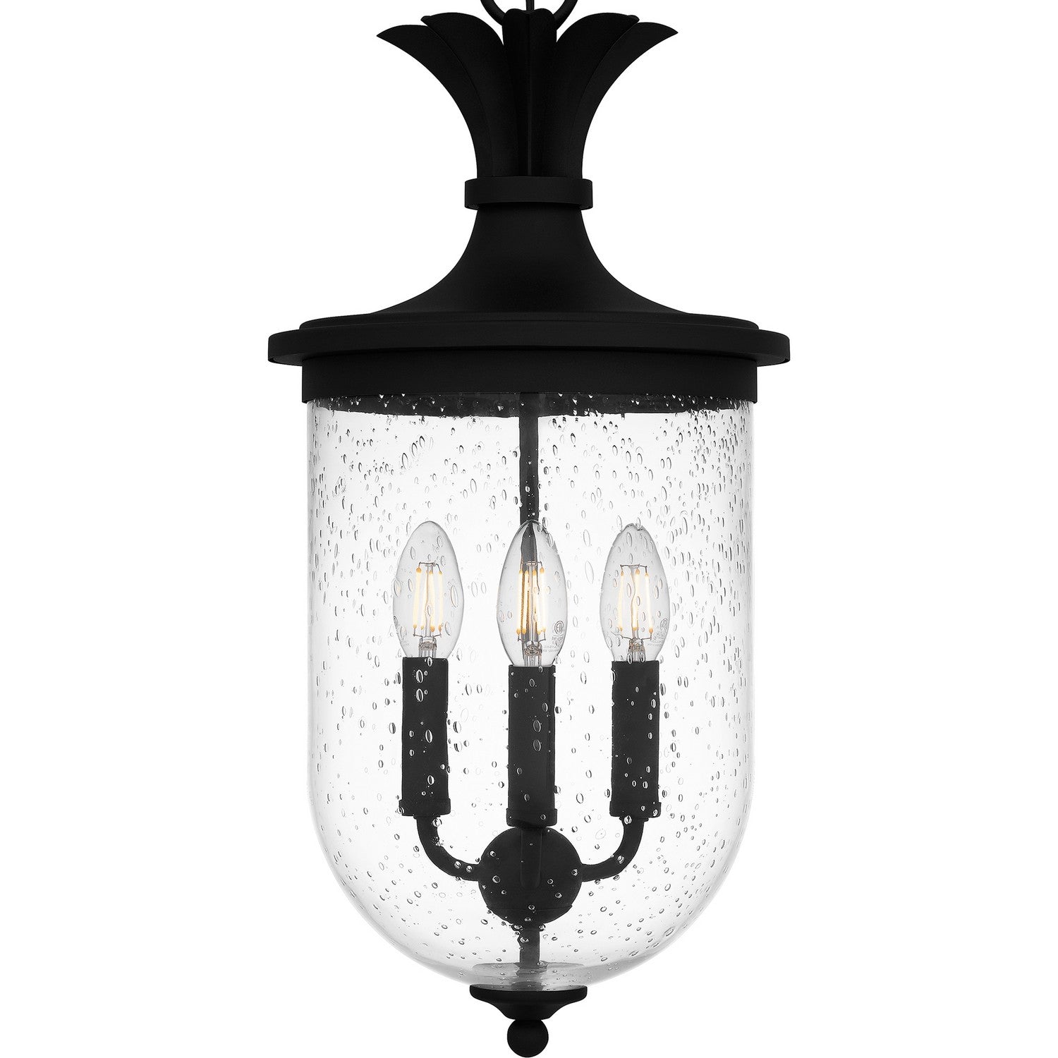 Quoizel - HVN1910EK - Three Light Outdoor Hanging Lantern - Havana - Earth Black