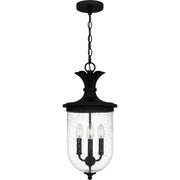 Quoizel - HVN1910EK - Three Light Outdoor Hanging Lantern - Havana - Earth Black