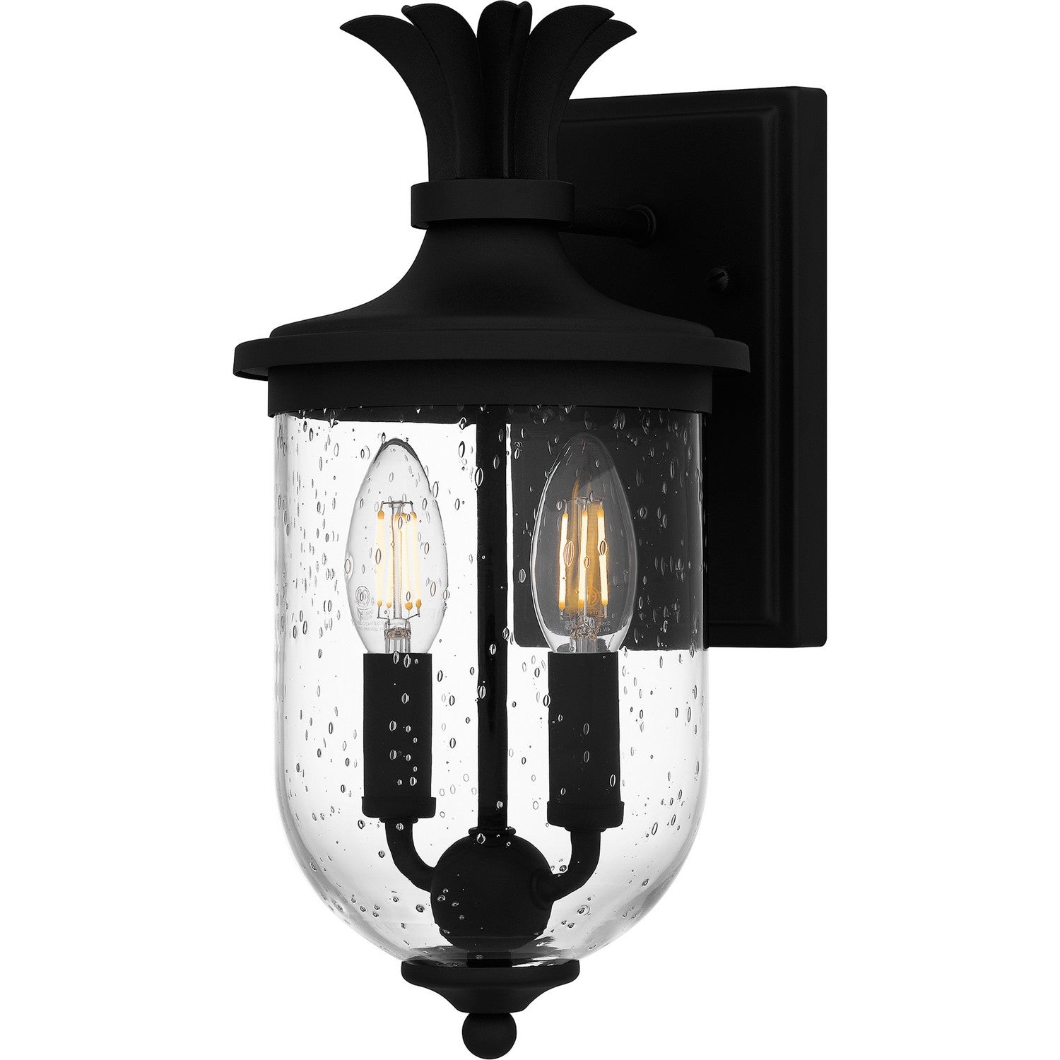 Quoizel - HVN8406EK - Two Light Outdoor Wall Mount - Havana - Earth Black