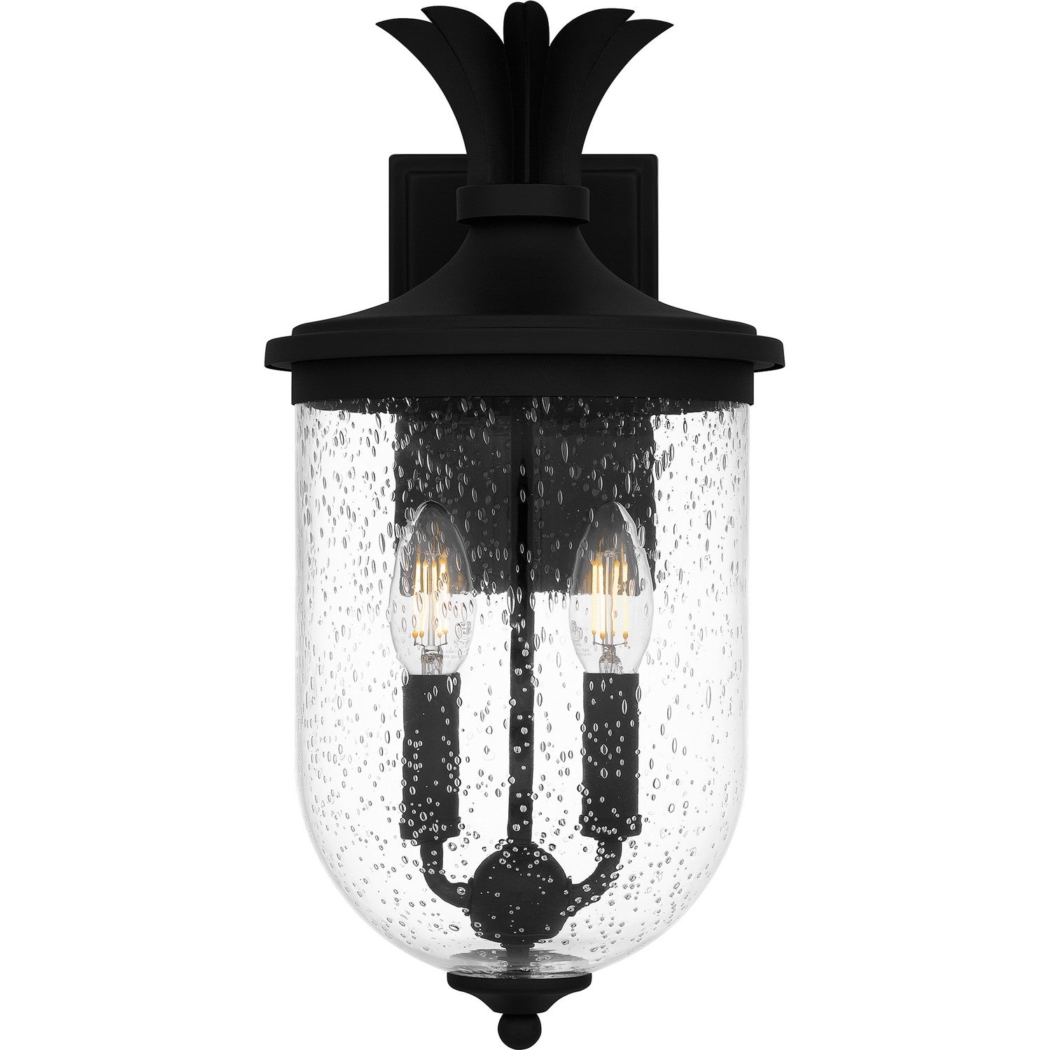 Quoizel - HVN8408EK - Two Light Outdoor Wall Mount - Havana - Earth Black