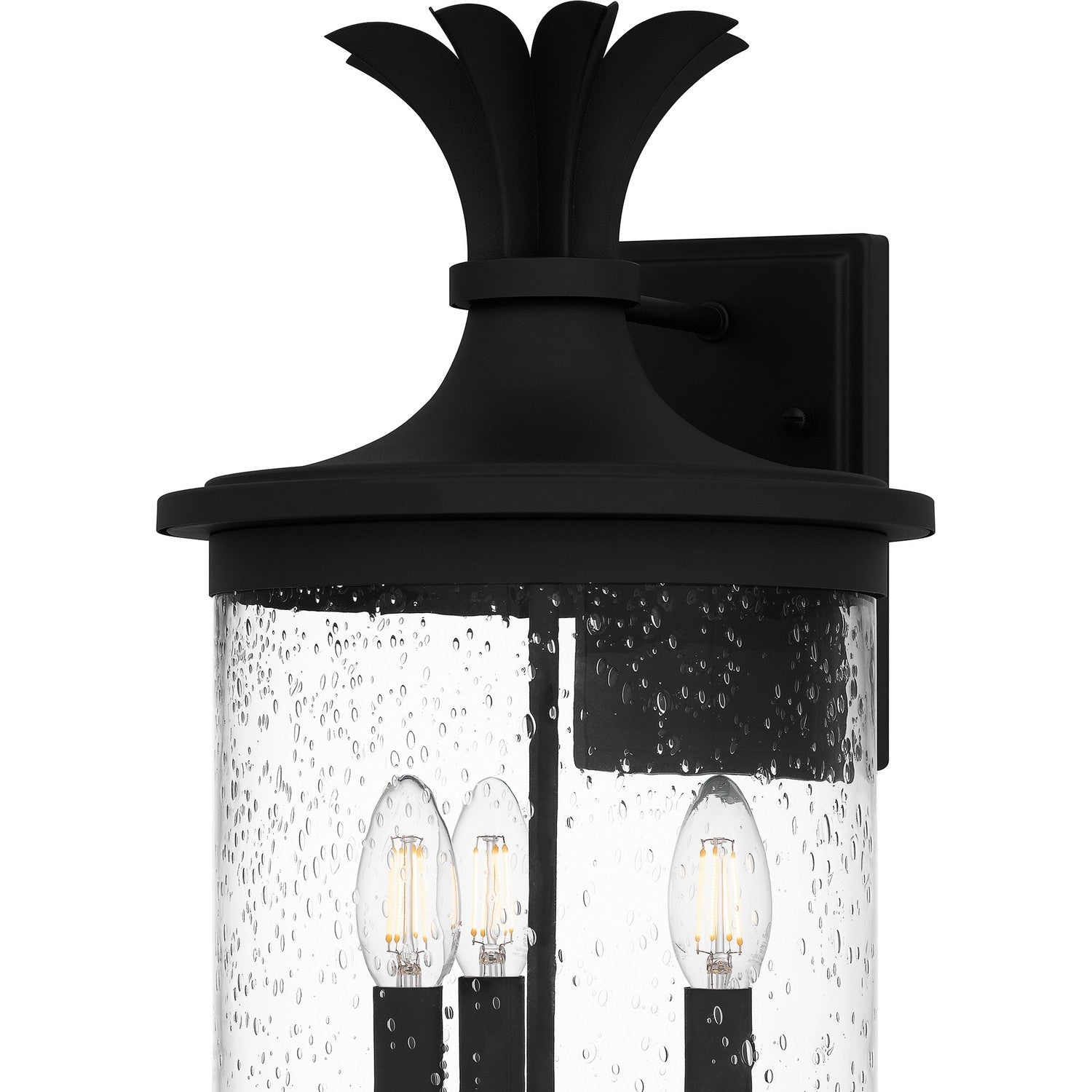 Quoizel - HVN8410EK - Three Light Outdoor Wall Mount - Havana - Earth Black