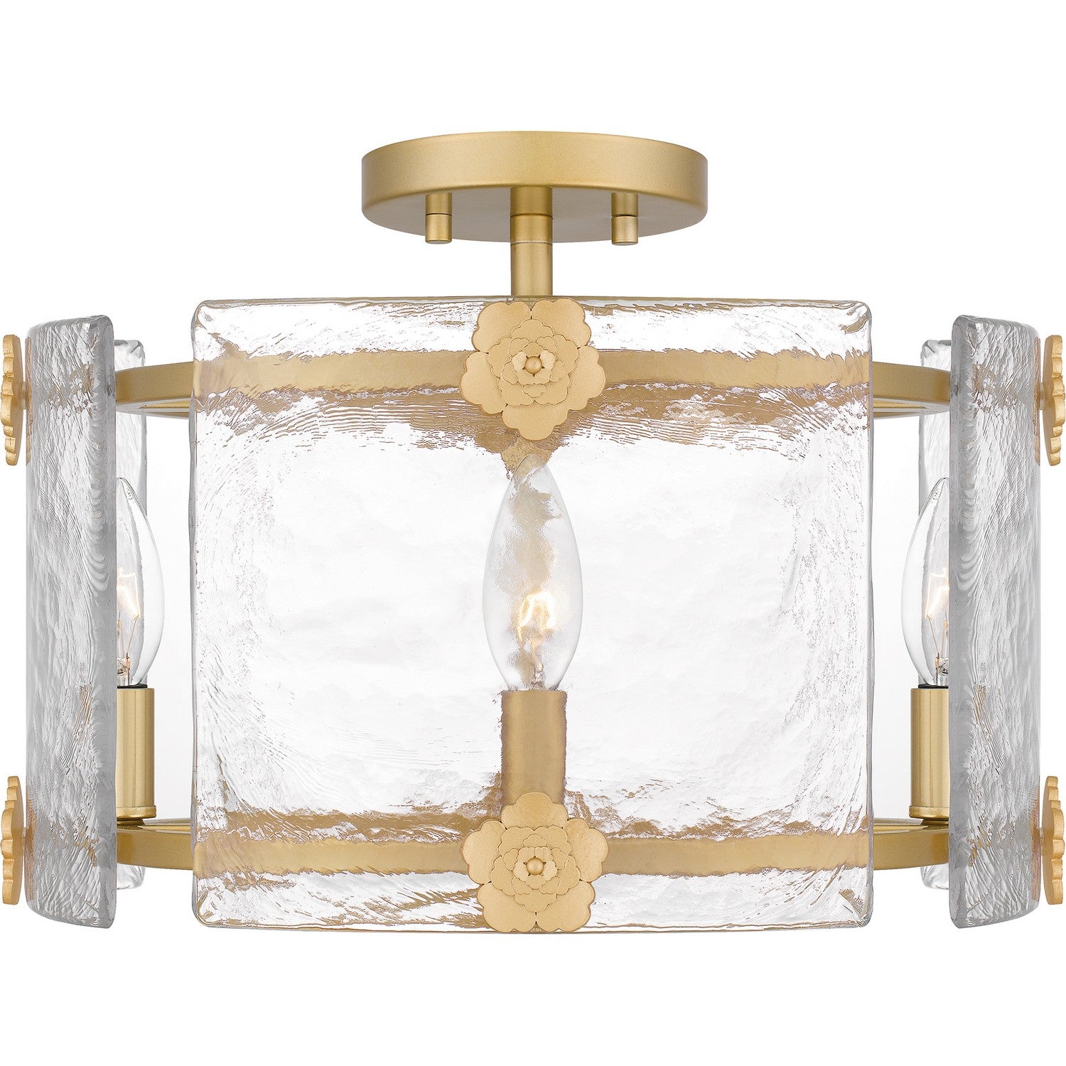 Quoizel - JOL1716LG - Four Light Semi Flush Mount - Jolie - Light Gold