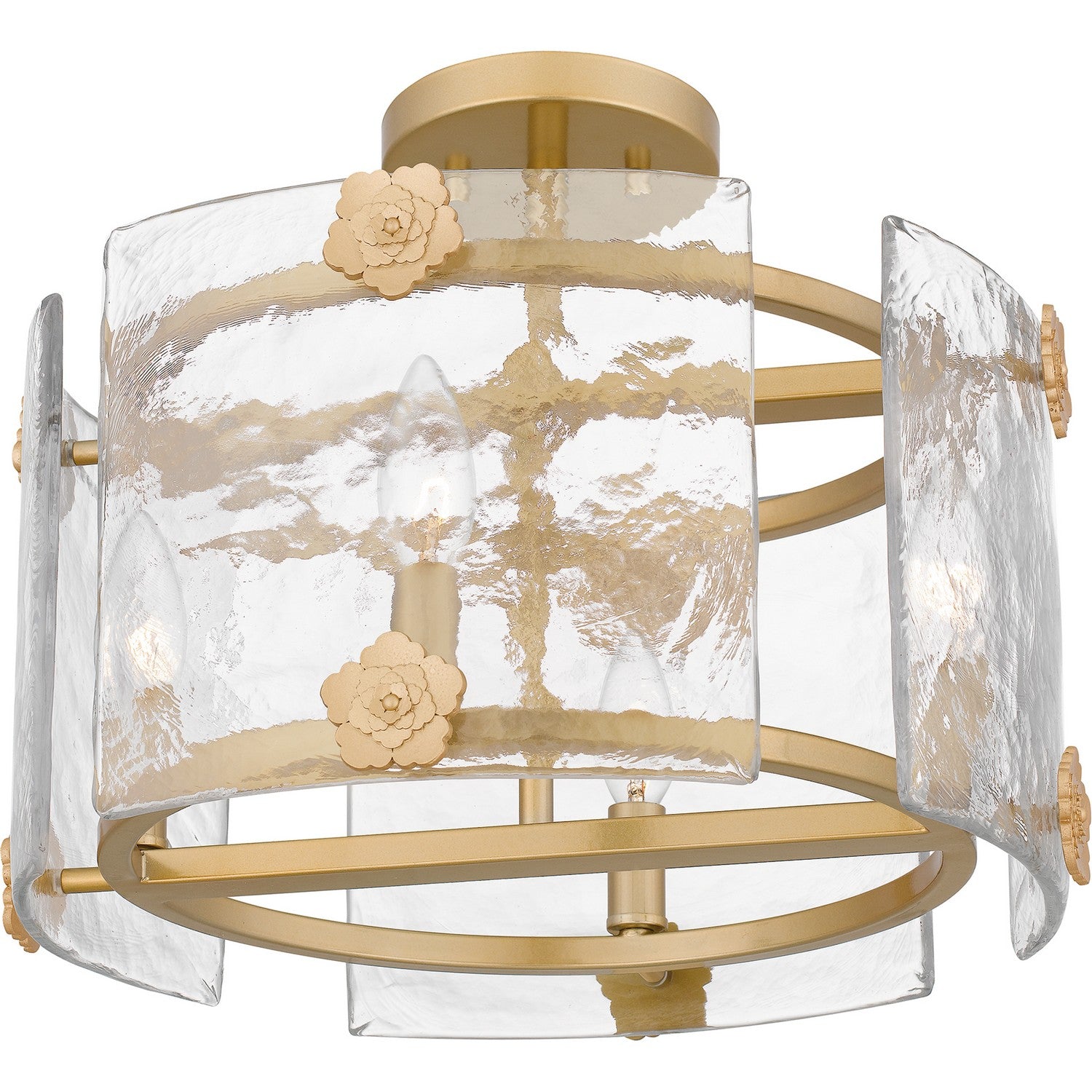 Quoizel - JOL1716LG - Four Light Semi Flush Mount - Jolie - Light Gold