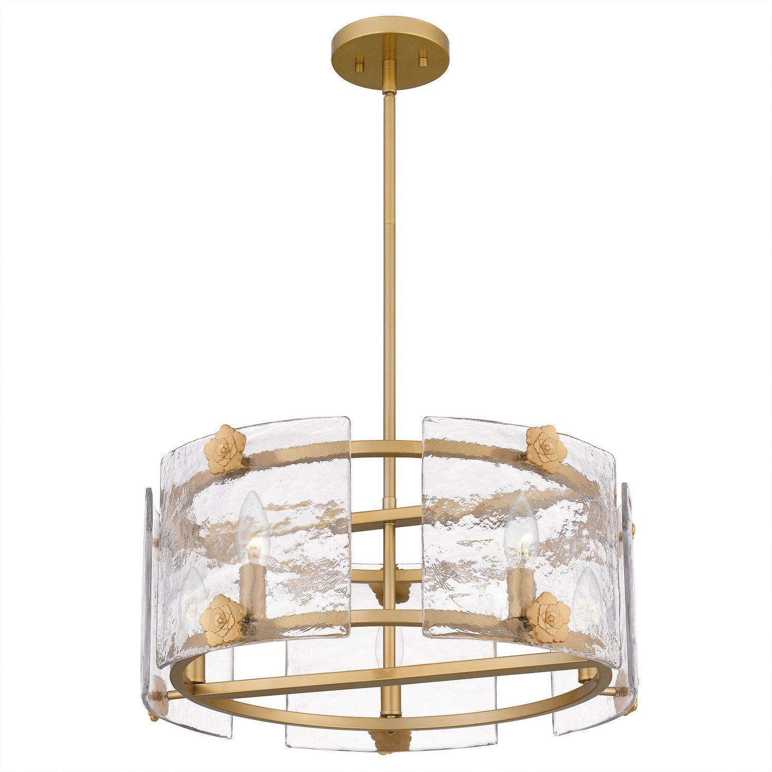 Quoizel - JOL2821LG - Five Light Pendant - Jolie - Light Gold