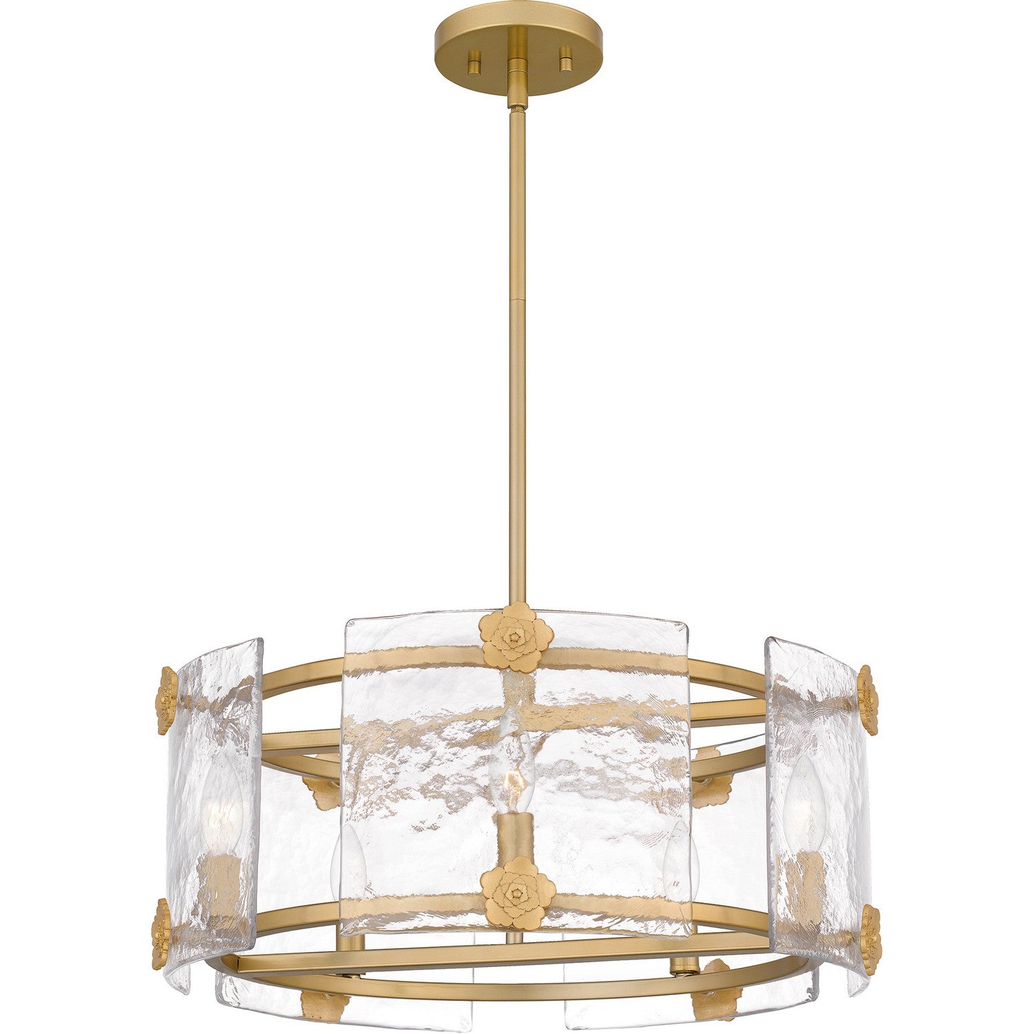 Quoizel - JOL2821LG - Five Light Pendant - Jolie - Light Gold