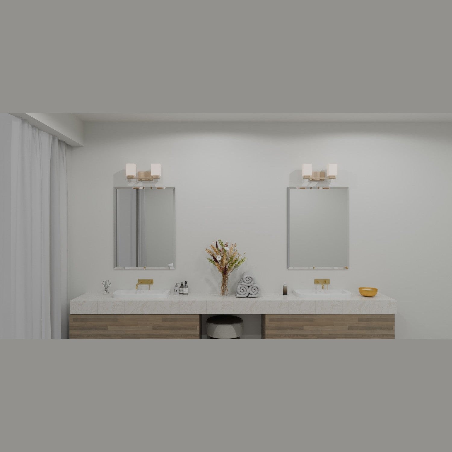 Quoizel - JOY8616BGD - Two Light Bath - Joyner - Bronze Gold
