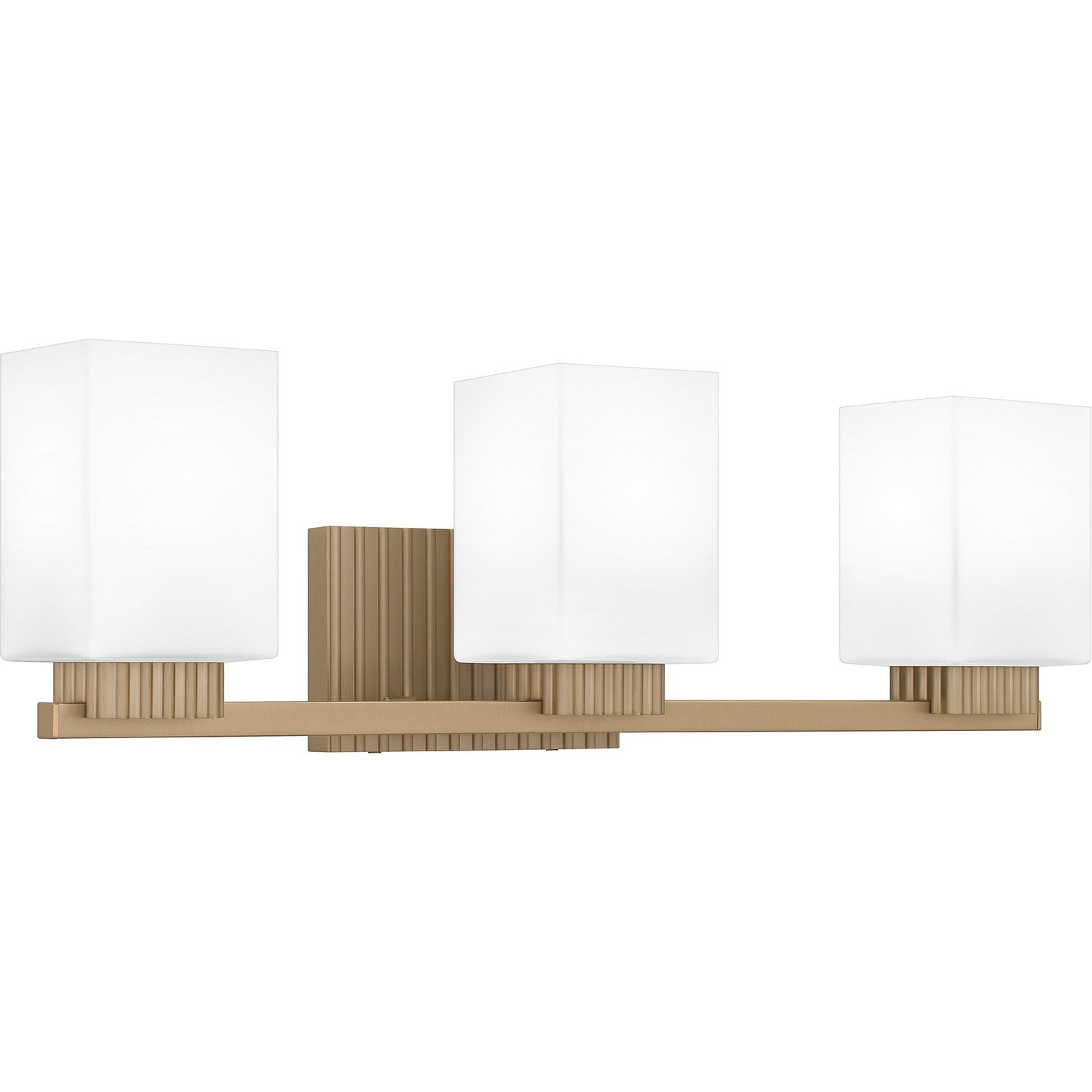Quoizel - JOY8623BGD - Three Light Bath - Joyner - Bronze Gold