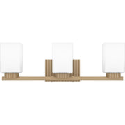 Quoizel - JOY8623BGD - Three Light Bath - Joyner - Bronze Gold
