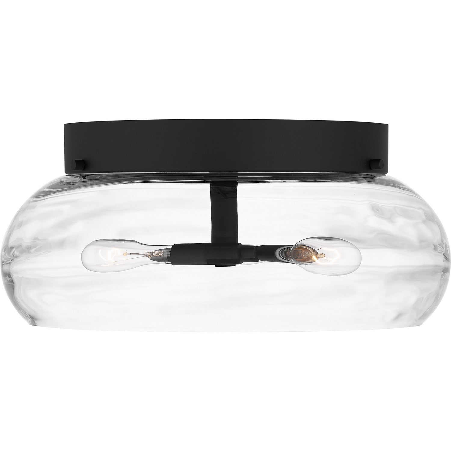 Quoizel - LCY1614MBK - Three Light Flush Mount - Lucy - Matte Black