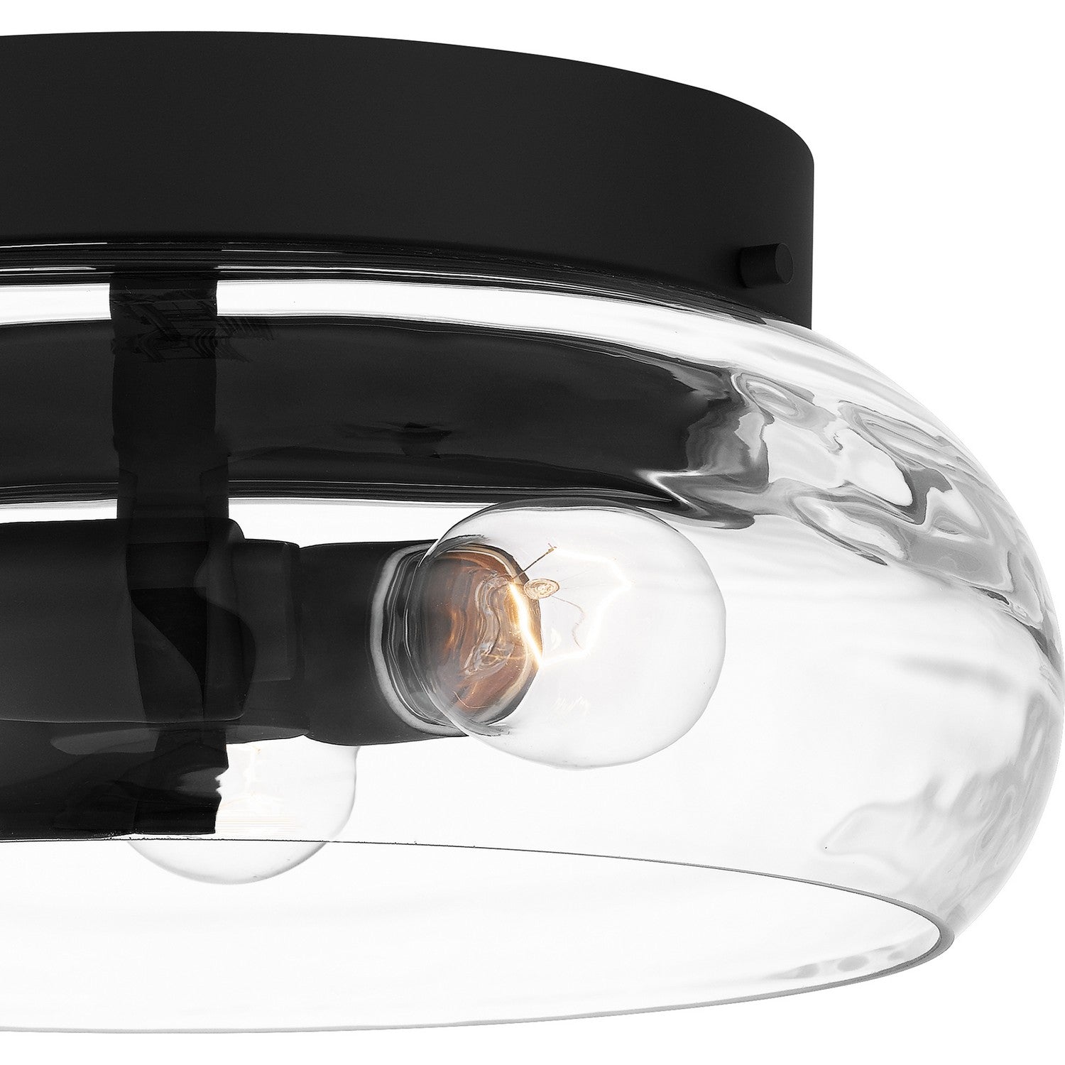 Quoizel - LCY1614MBK - Three Light Flush Mount - Lucy - Matte Black