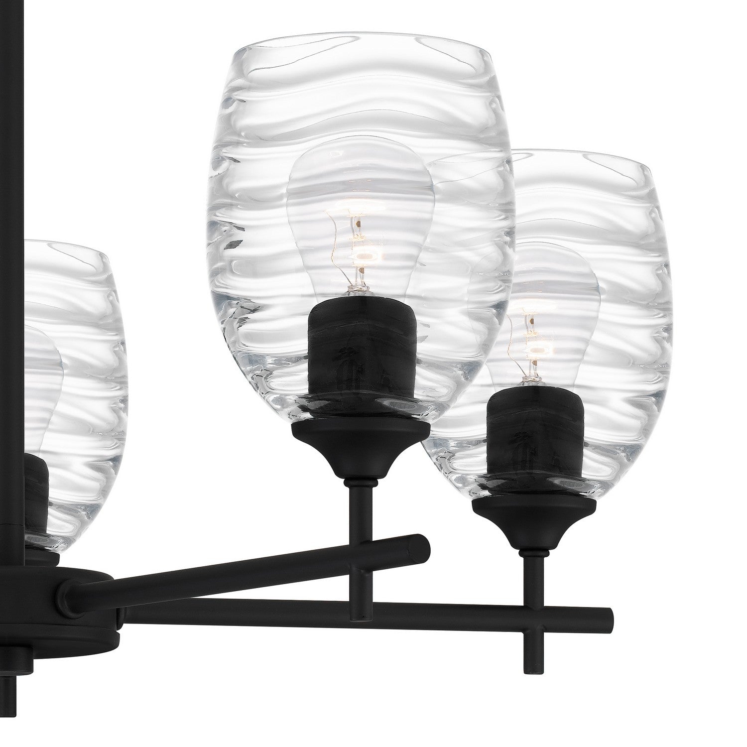Quoizel - LCY5025MBK - Five Light Chandelier - Lucy - Matte Black