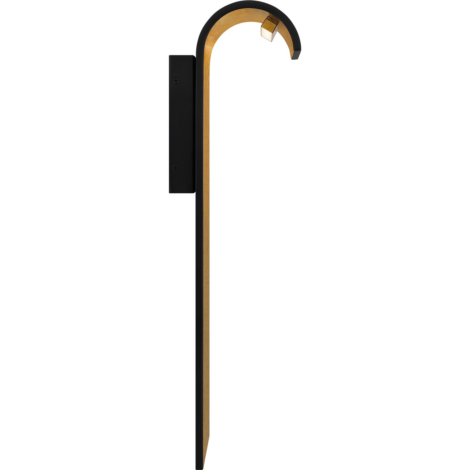 Quoizel - LNR8408MBK - LED Outdoor Wall Mount - Lunar - Matte Black