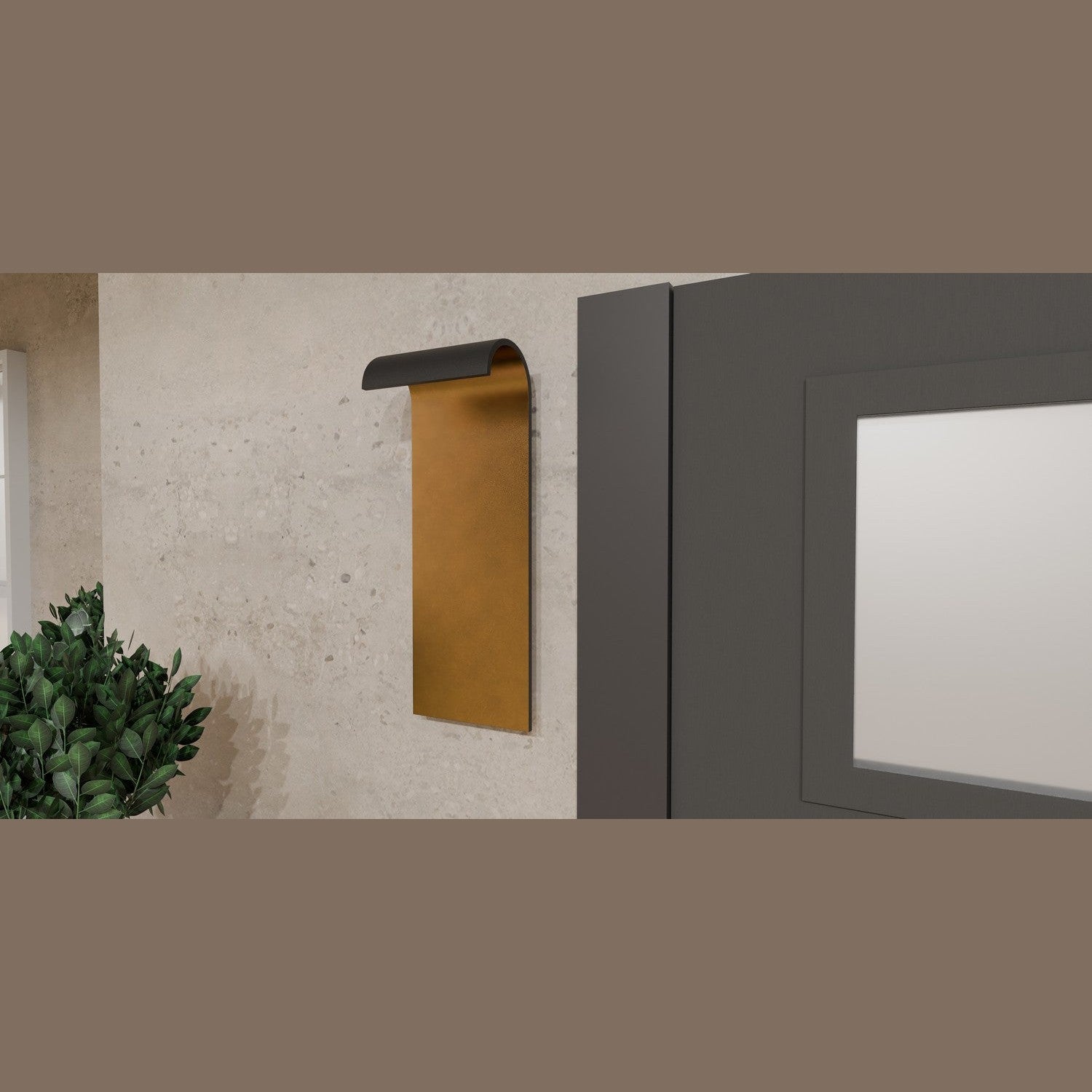 Quoizel - LNR8408MBK - LED Outdoor Wall Mount - Lunar - Matte Black