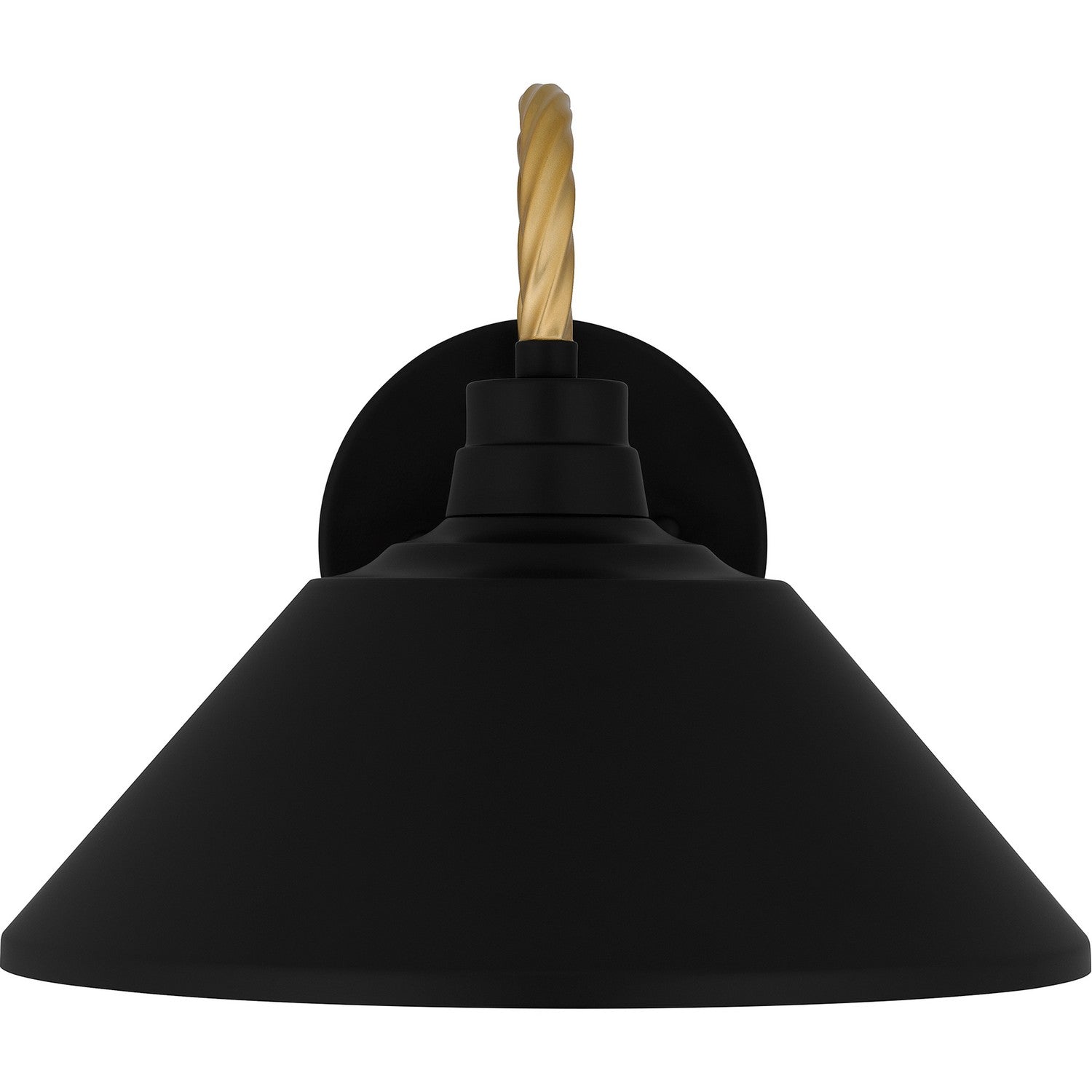 Quoizel - LSH8411MBK - One Light Outdoor Lantern - Longshore - Matte Black