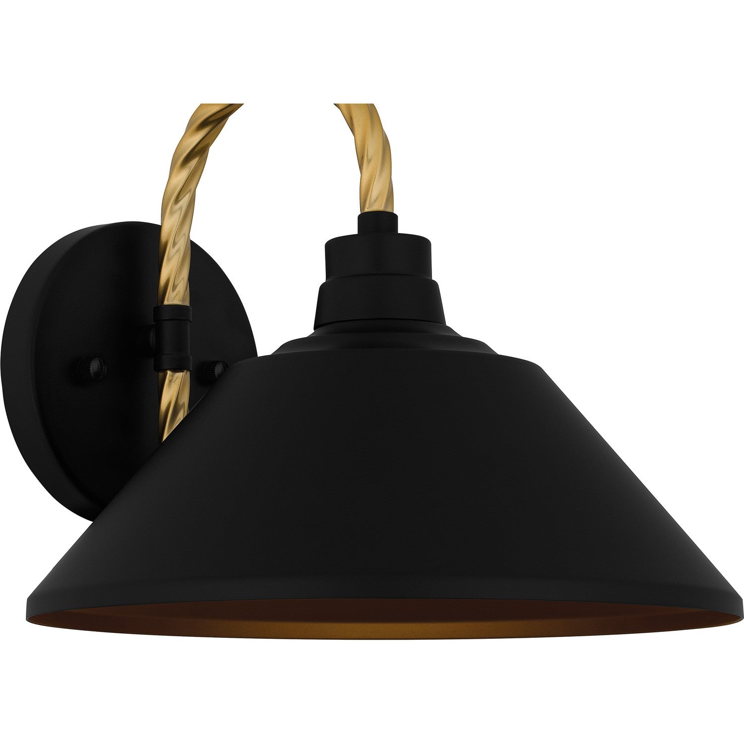 Quoizel - LSH8411MBK - One Light Outdoor Lantern - Longshore - Matte Black