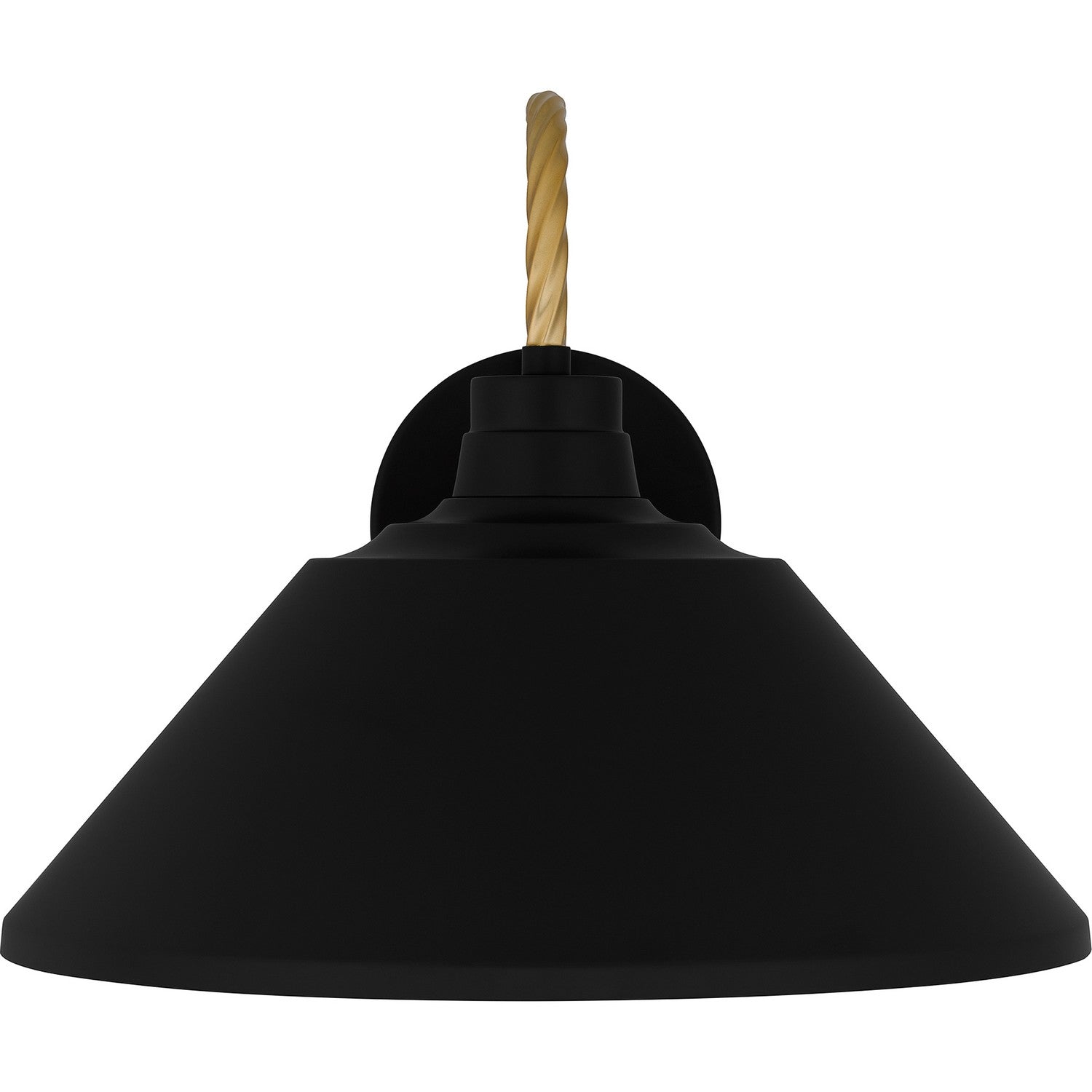Quoizel - LSH8414MBK - One Light Outdoor Lantern - Longshore - Matte Black