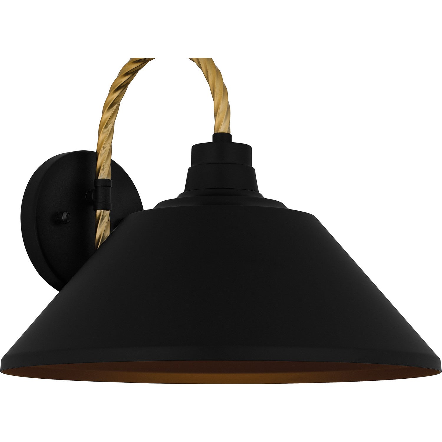 Quoizel - LSH8414MBK - One Light Outdoor Lantern - Longshore - Matte Black