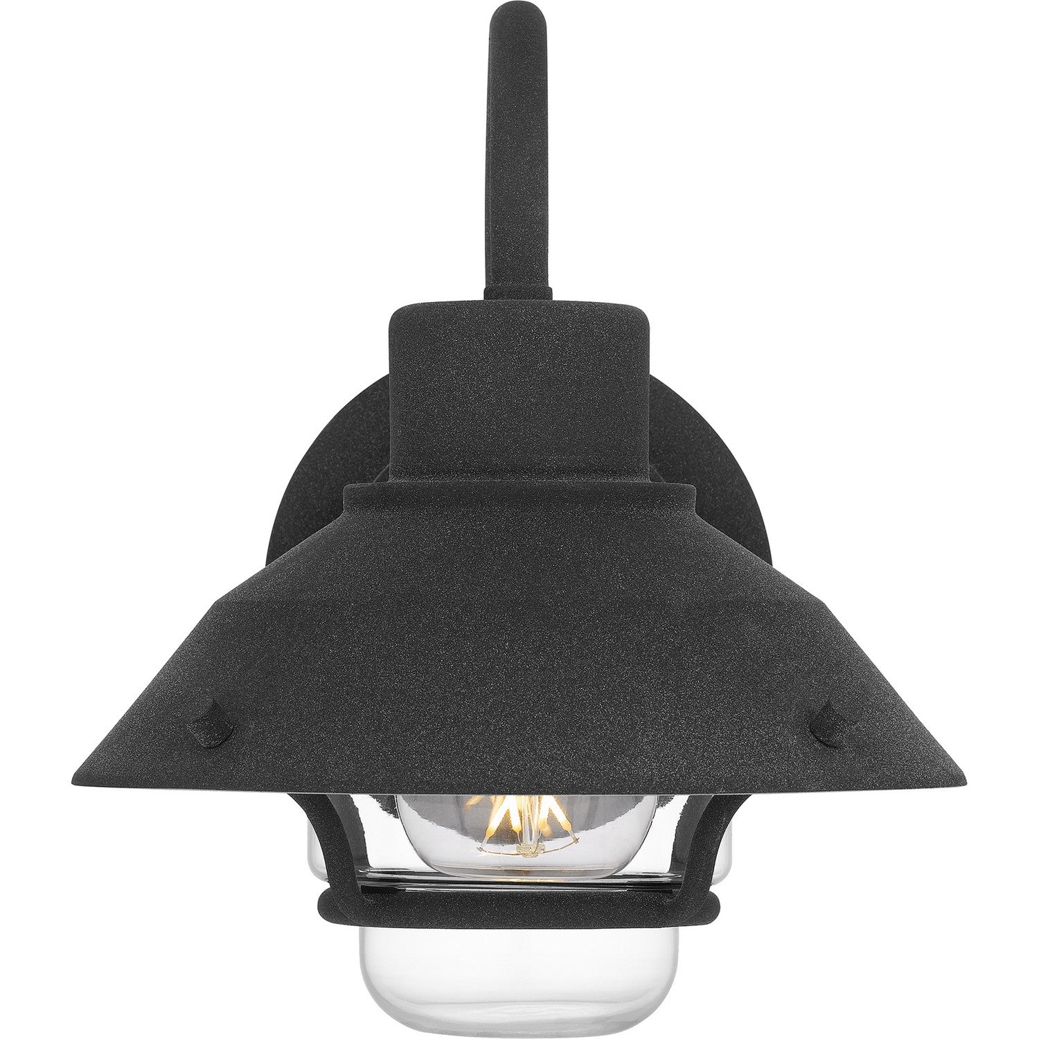 Quoizel - LVL8408MB - One Light Outdoor Wall Mount - Lavalier - Mottled Black