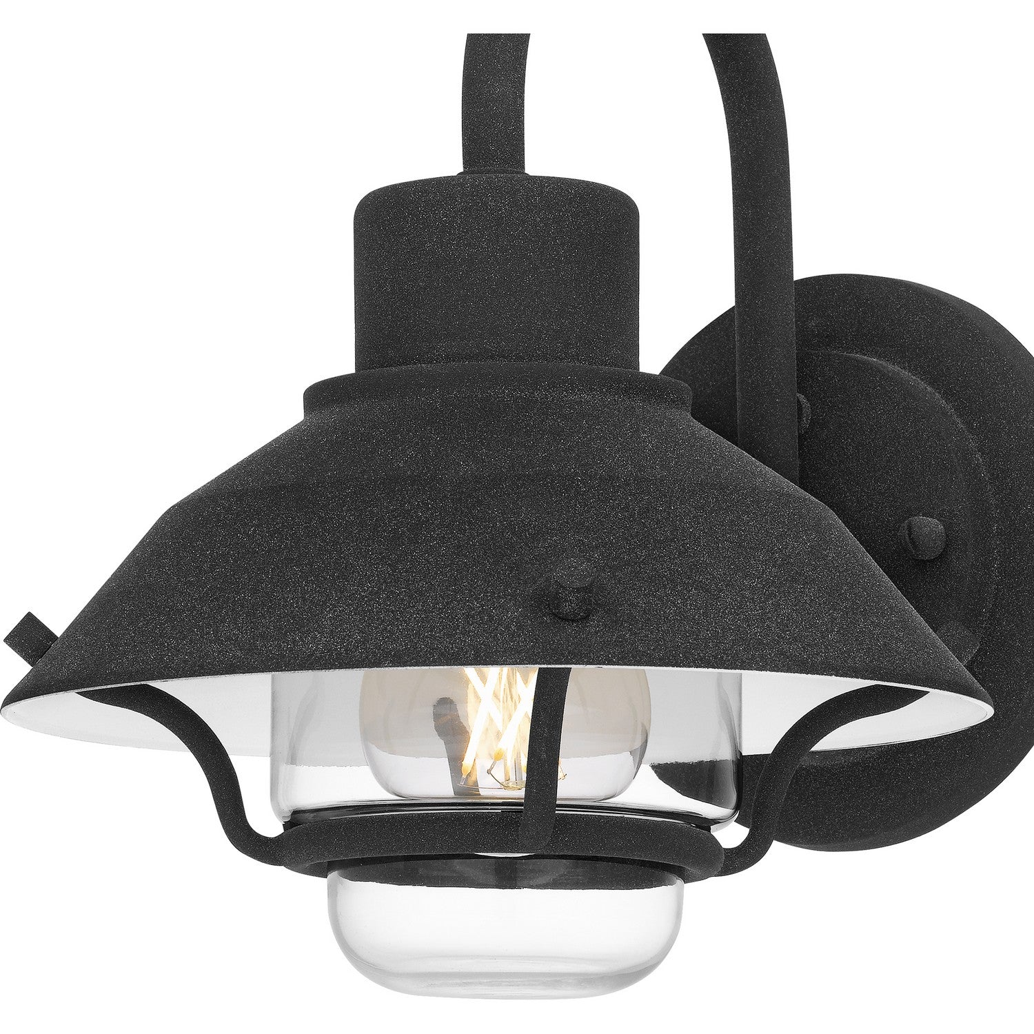 Quoizel - LVL8408MB - One Light Outdoor Wall Mount - Lavalier - Mottled Black