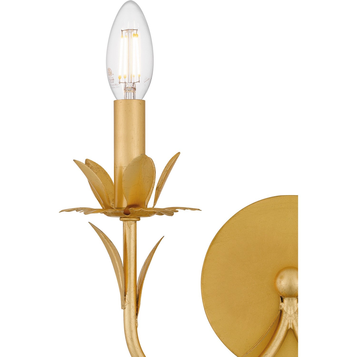 Quoizel - MAA8712GFL - Two Light Wall Sconce - Maria - Gold Leaf