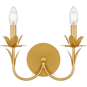 Quoizel - MAA8712GFL - Two Light Wall Sconce - Maria - Gold Leaf