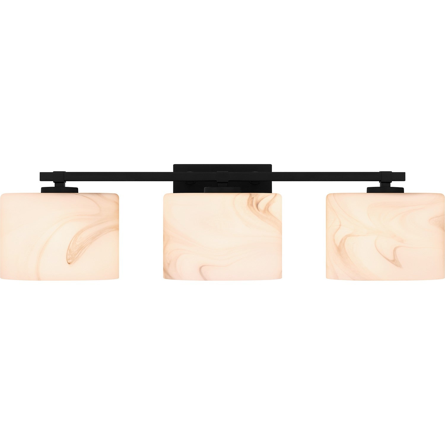 Quoizel - MTH8624MBK - Three Light Bath - Mather - Matte Black