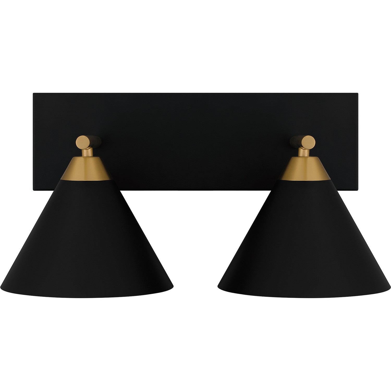 Quoizel - MTO8617MBK - Two Light Bath - Mastro - Matte Black
