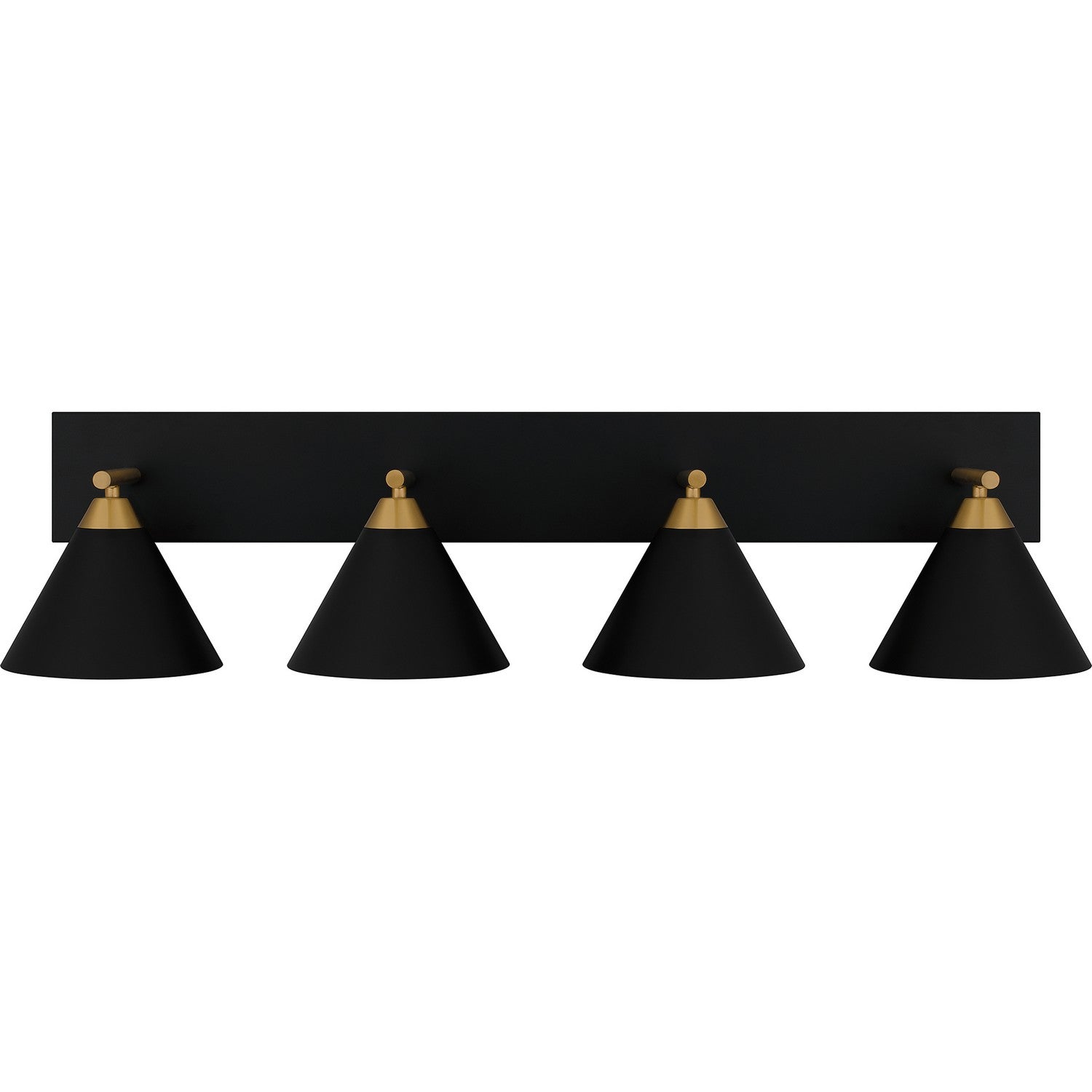 Quoizel - MTO8637MBK - Four Light Bath - Mastro - Matte Black