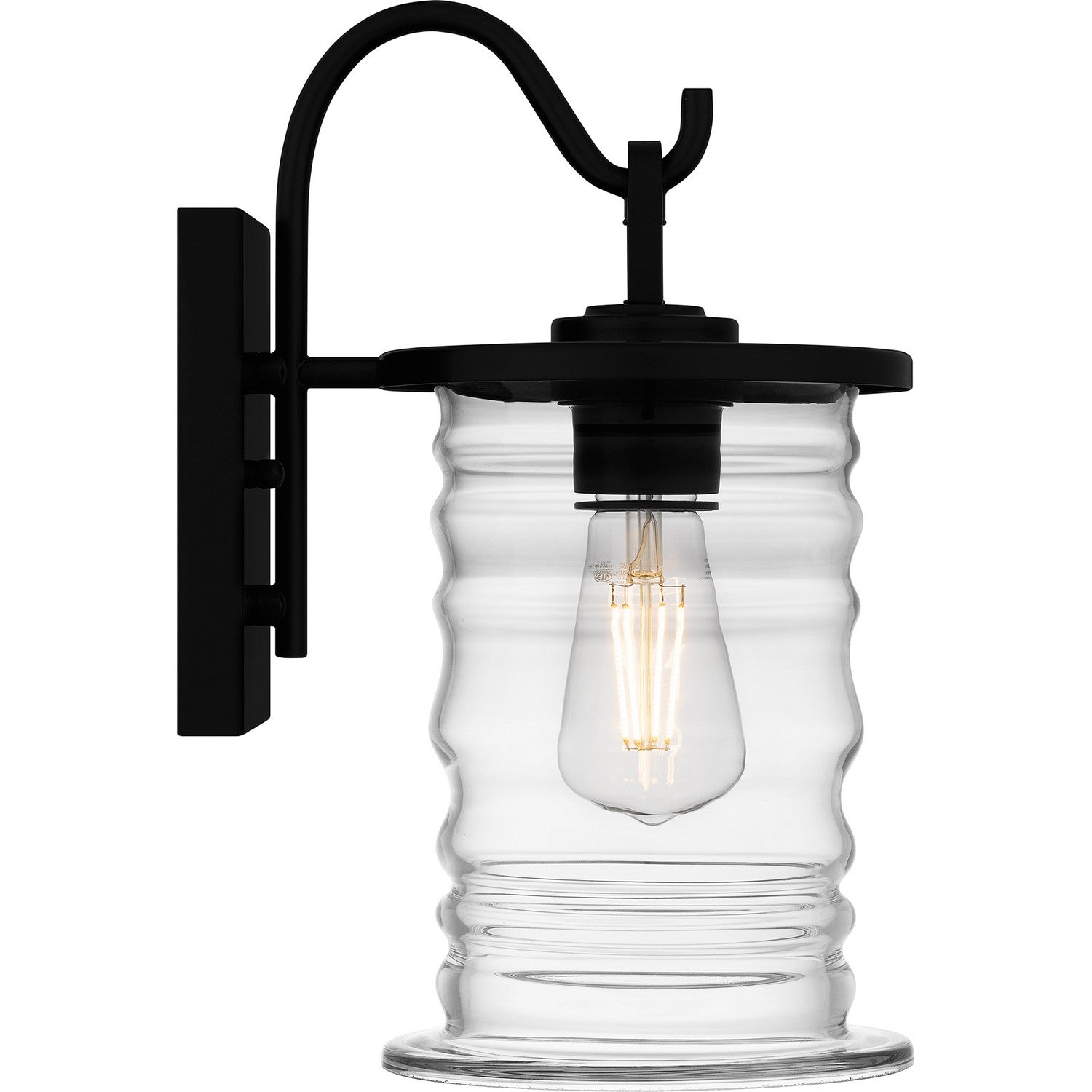 Quoizel - NAD8406MBK - One Light Outdoor Wall Mount - Noland - Matte Black