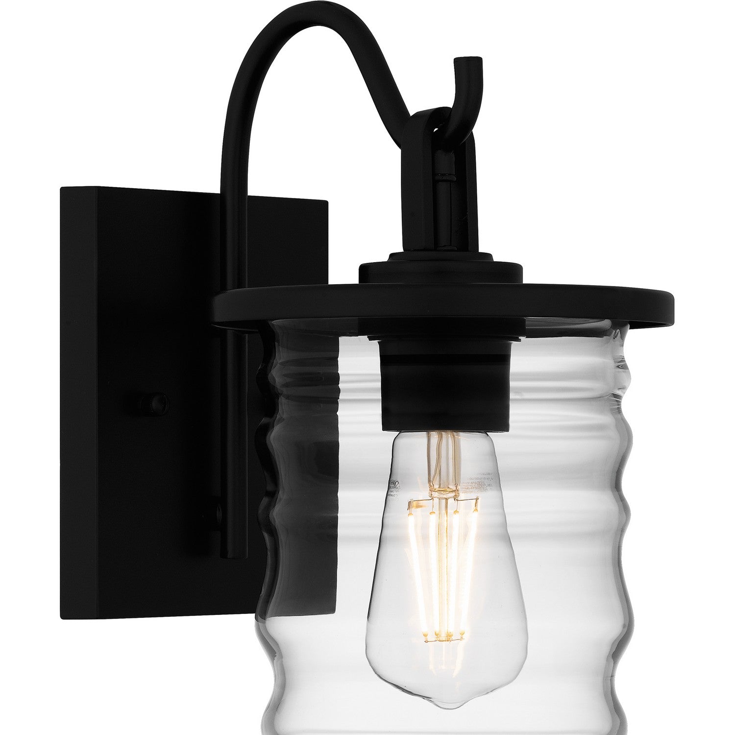 Quoizel - NAD8406MBK - One Light Outdoor Wall Mount - Noland - Matte Black