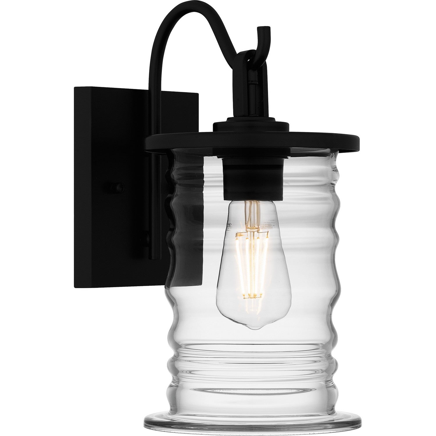 Quoizel - NAD8406MBK - One Light Outdoor Wall Mount - Noland - Matte Black