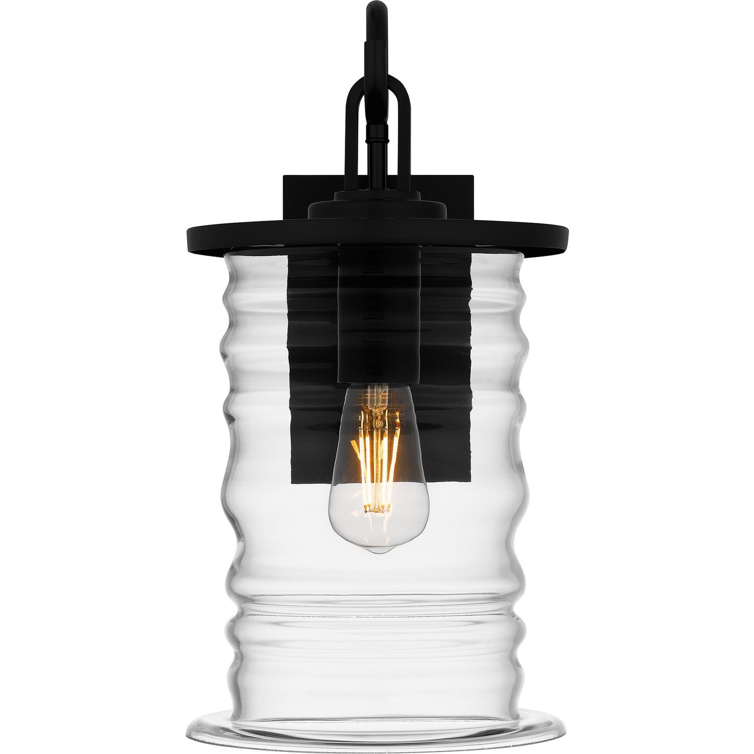 Quoizel - NAD8408MBK - One Light Outdoor Wall Mount - Noland - Matte Black