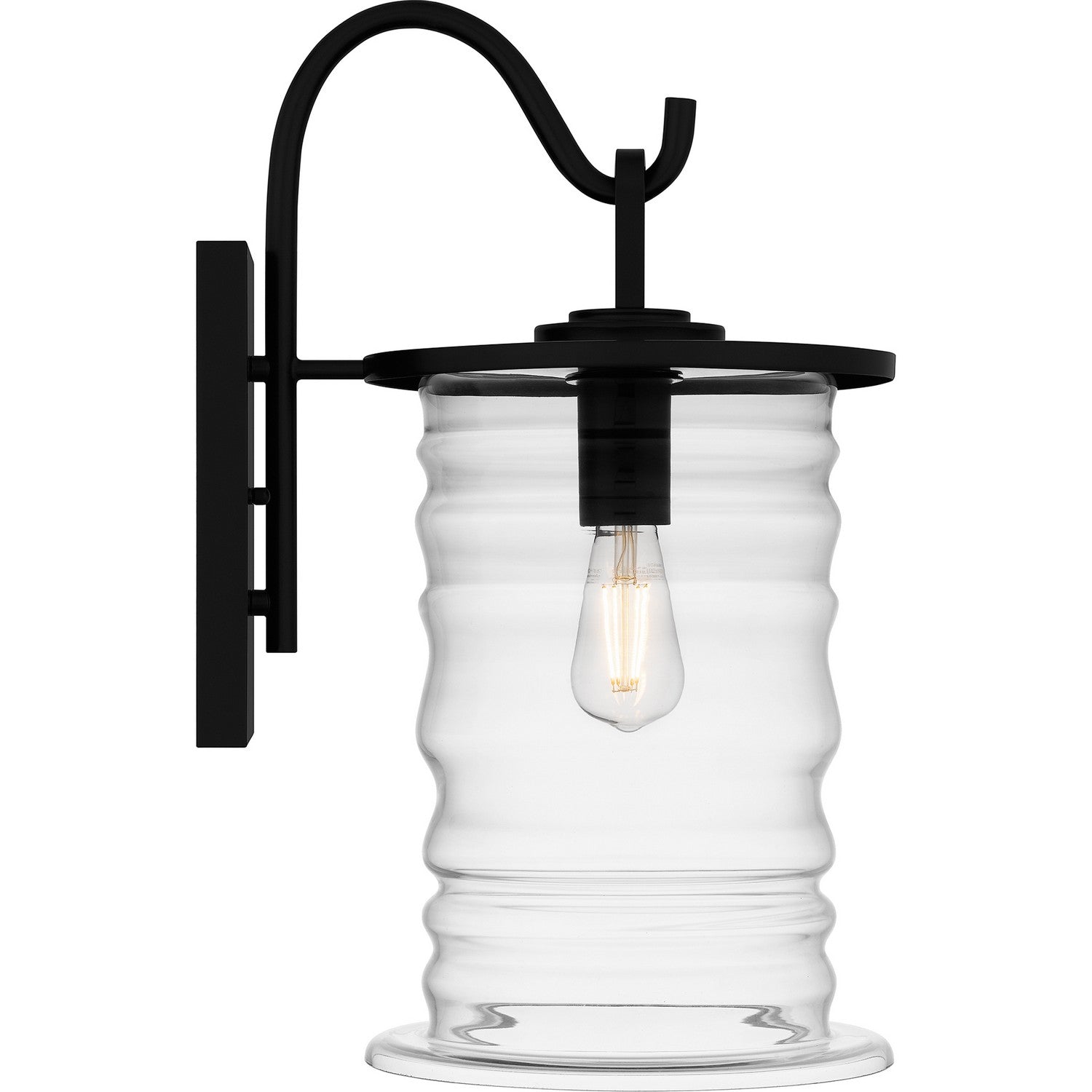 Quoizel - NAD8410MBK - One Light Outdoor Wall Mount - Noland - Matte Black