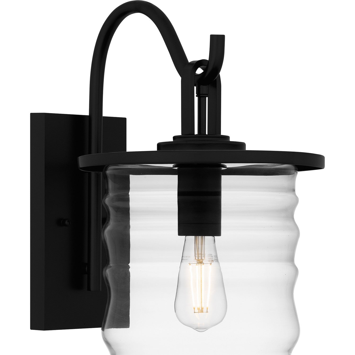 Quoizel - NAD8410MBK - One Light Outdoor Wall Mount - Noland - Matte Black