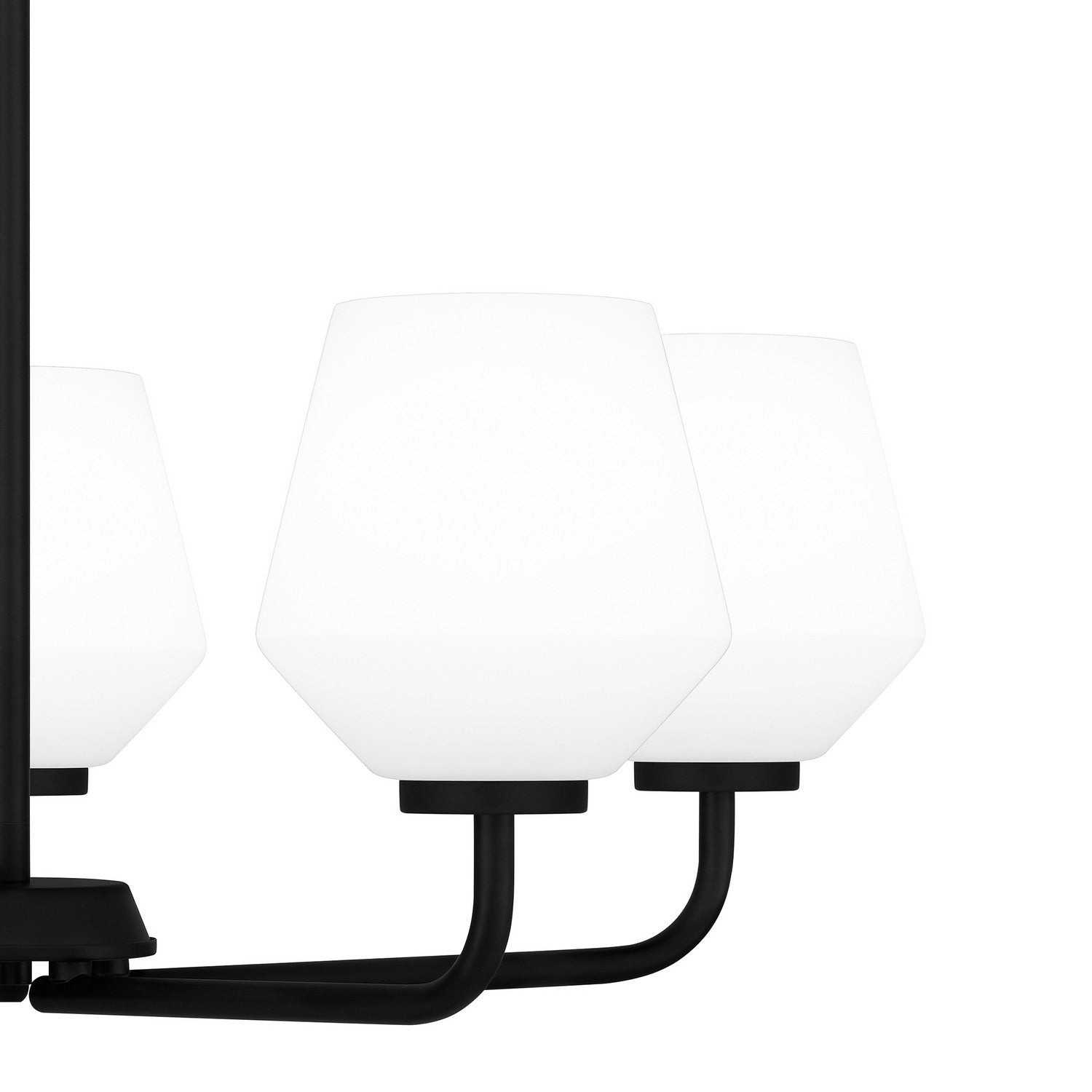 Quoizel - NIE5025MBK - Five Light Chandelier - Nielson - Matte Black