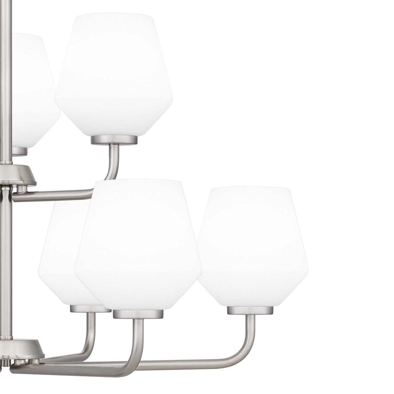 Quoizel - NIE5028BN - Nine Light Chandelier - Nielson - Brushed Nickel