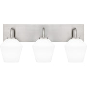 Quoizel - NIE8621BN - Three Light Bath - Nielson - Brushed Nickel