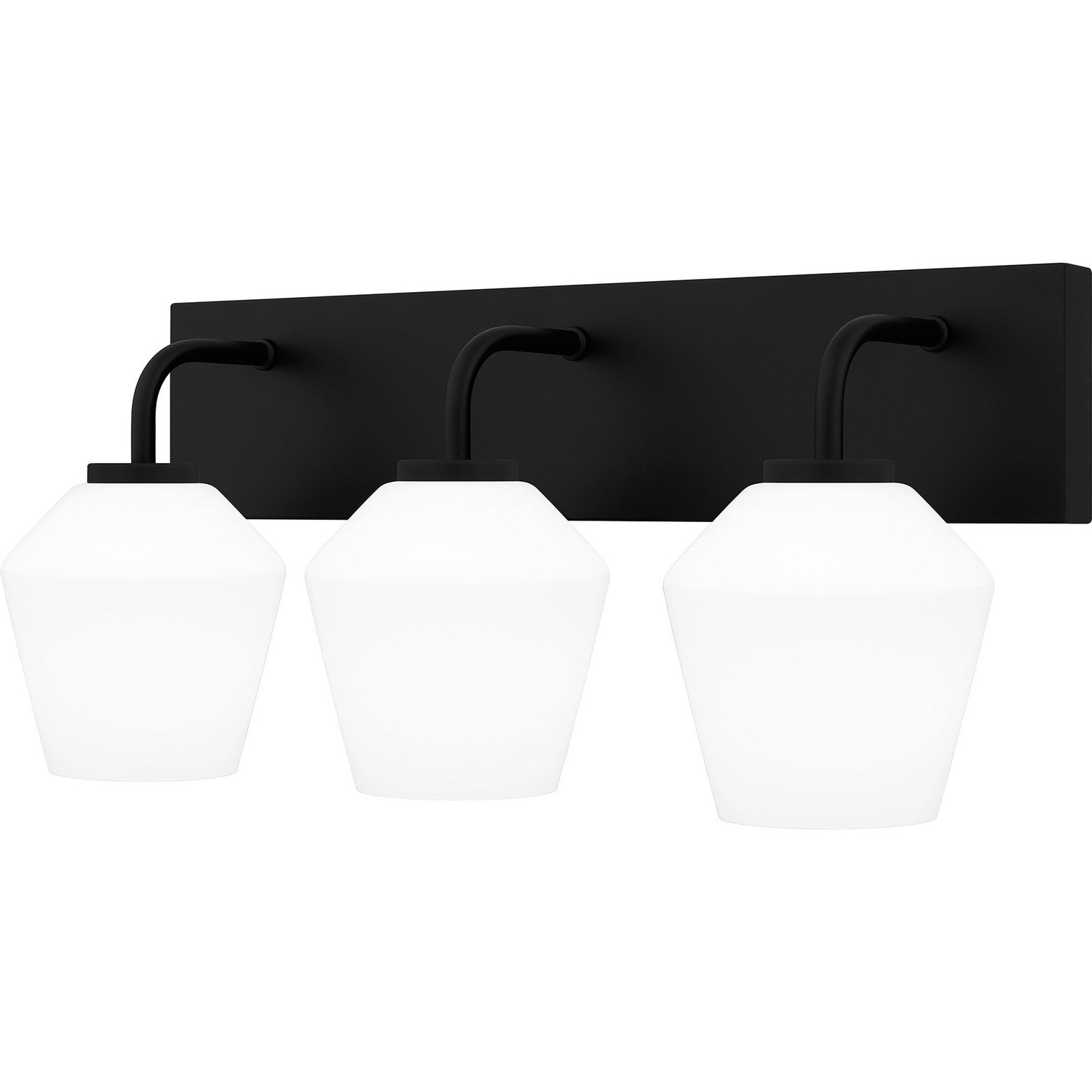 Quoizel - NIE8621MBK - Three Light Bath - Nielson - Matte Black